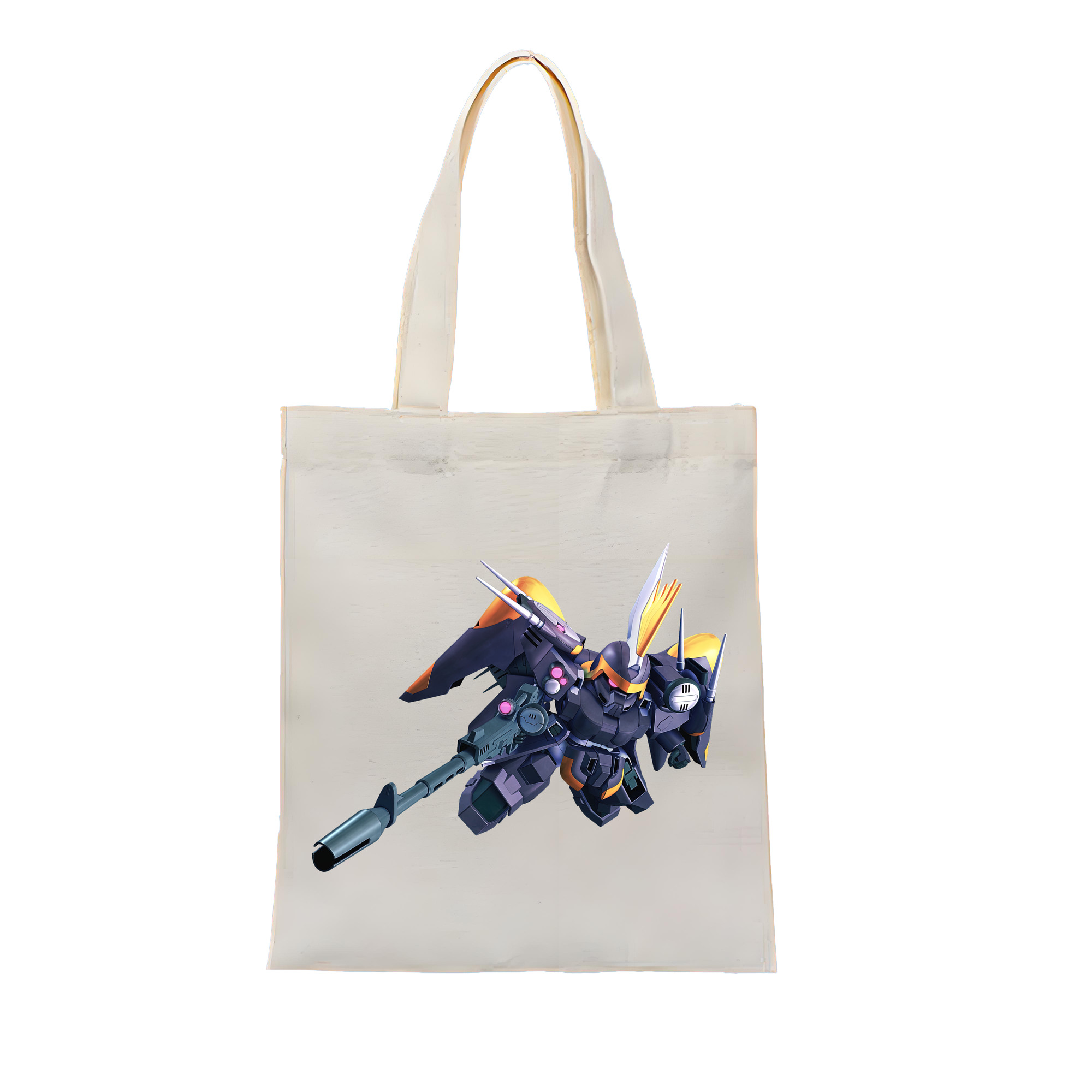 （画像用） 機動戦士ガンダム Mobile Suit Gundam 縦型キャンバス生地手提げバッグ　トートバッグ