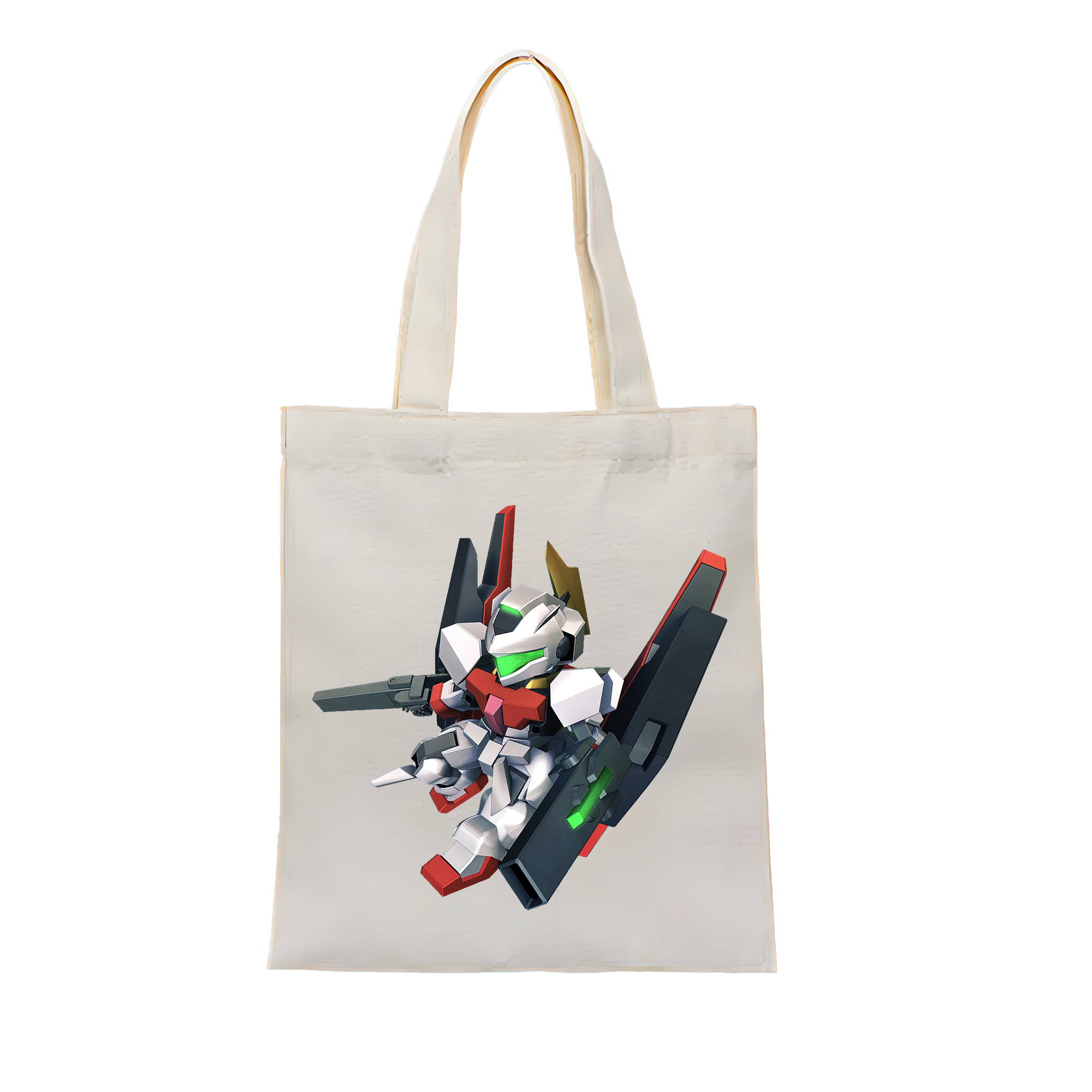 （画像用） 機動戦士ガンダム Mobile Suit Gundam 縦型キャンバス生地手提げバッグ　トートバッグ