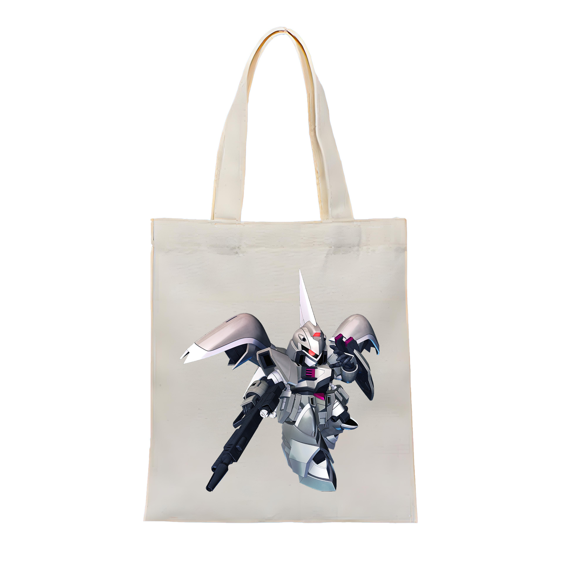 （画像用） 機動戦士ガンダム Mobile Suit Gundam 縦型キャンバス生地手提げバッグ　トートバッグ