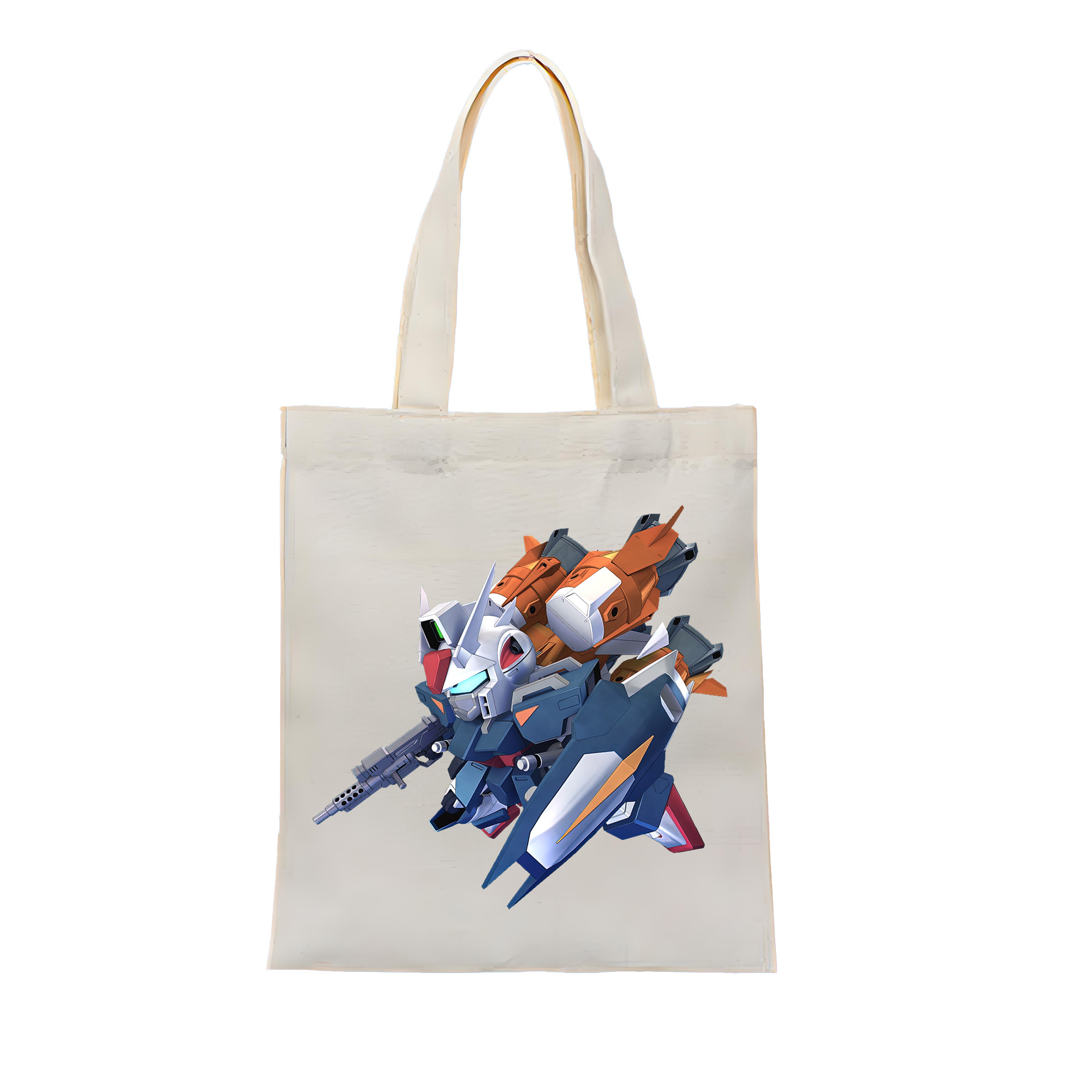 （画像用） 機動戦士ガンダム Mobile Suit Gundam 縦型キャンバス生地手提げバッグ　トートバッグ