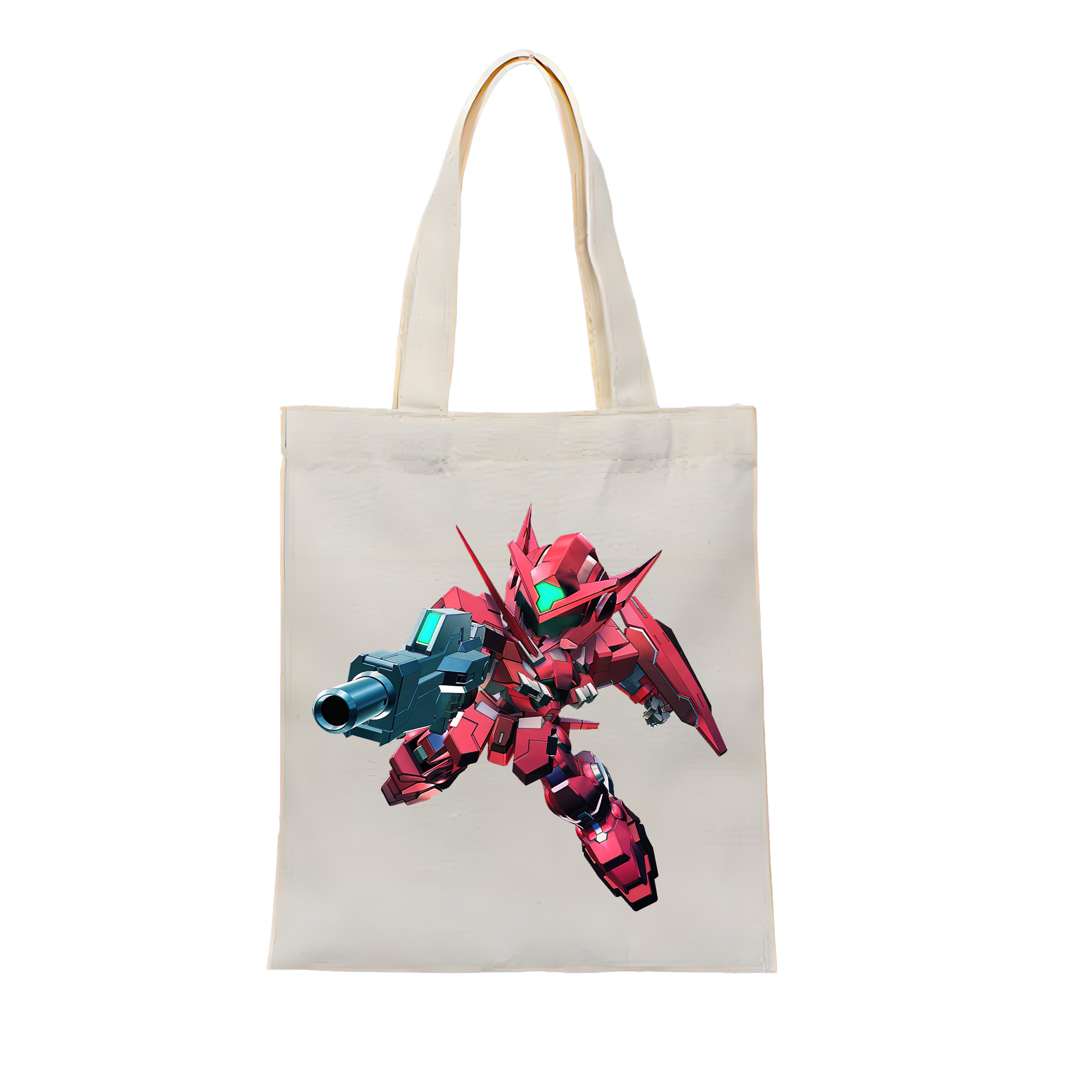 （画像用） 機動戦士ガンダム Mobile Suit Gundam 縦型キャンバス生地手提げバッグ　トートバッグ