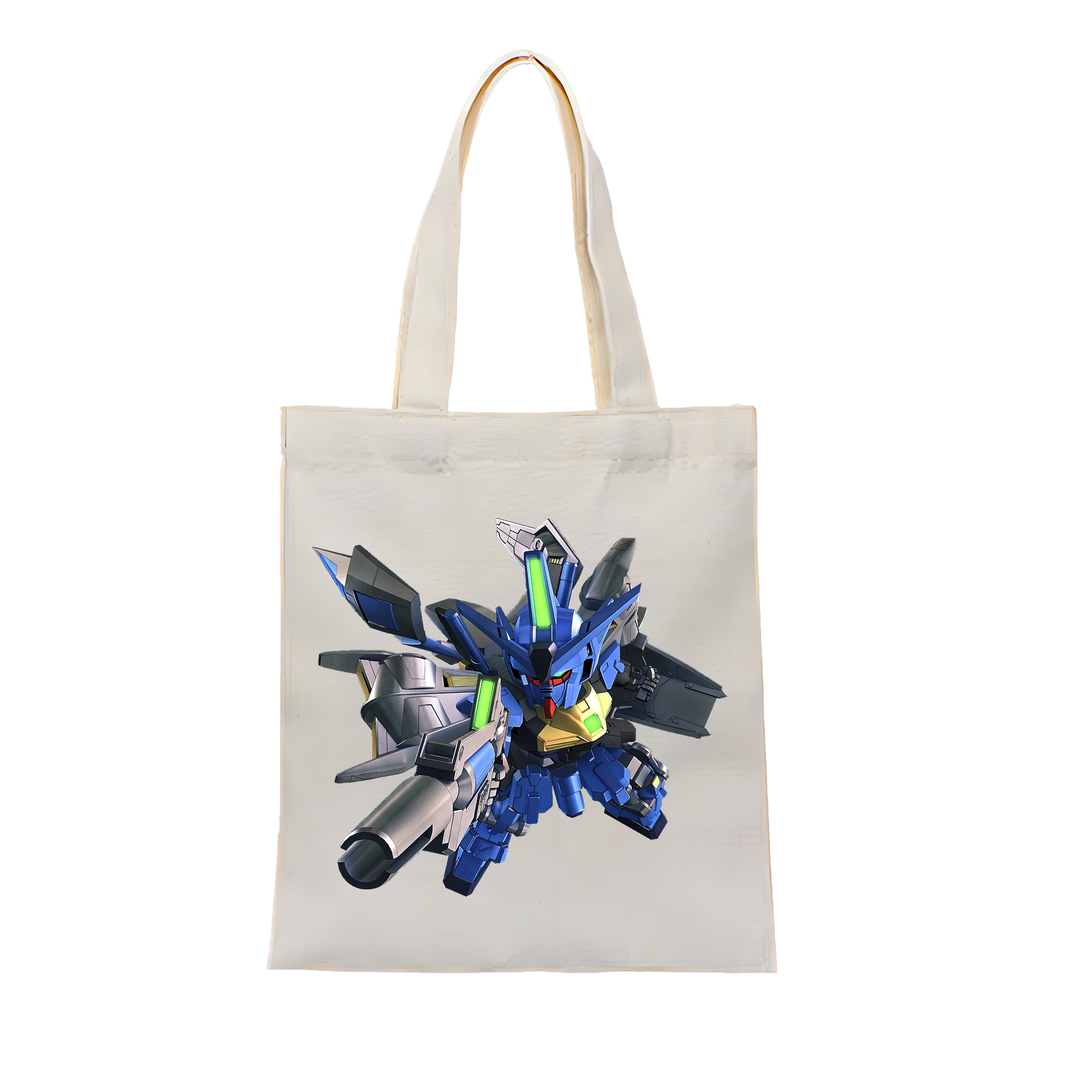 （画像用） 機動戦士ガンダム Mobile Suit Gundam 縦型キャンバス生地手提げバッグ　トートバッグ