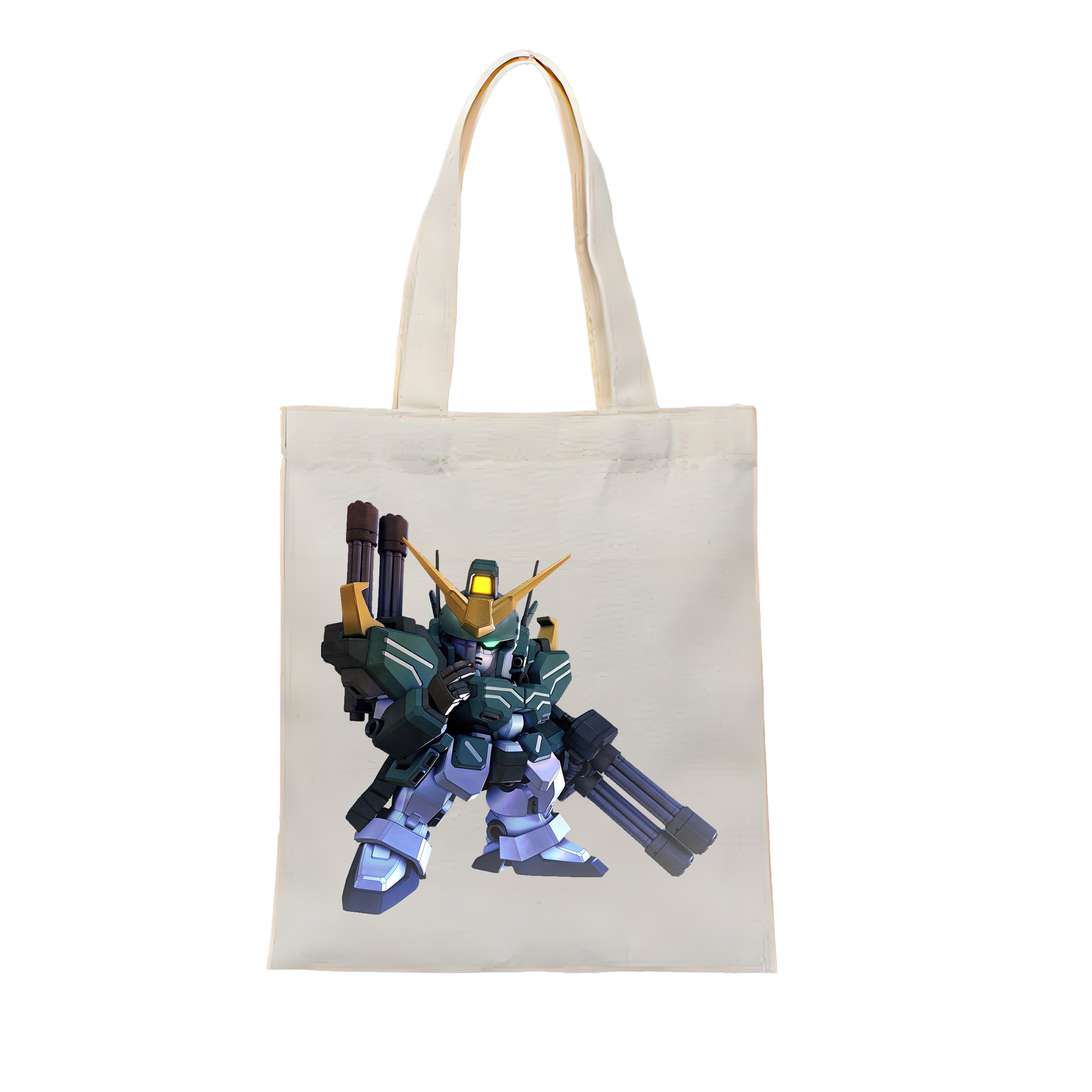 （画像用） 機動戦士ガンダム Mobile Suit Gundam 縦型キャンバス生地手提げバッグ　トートバッグ