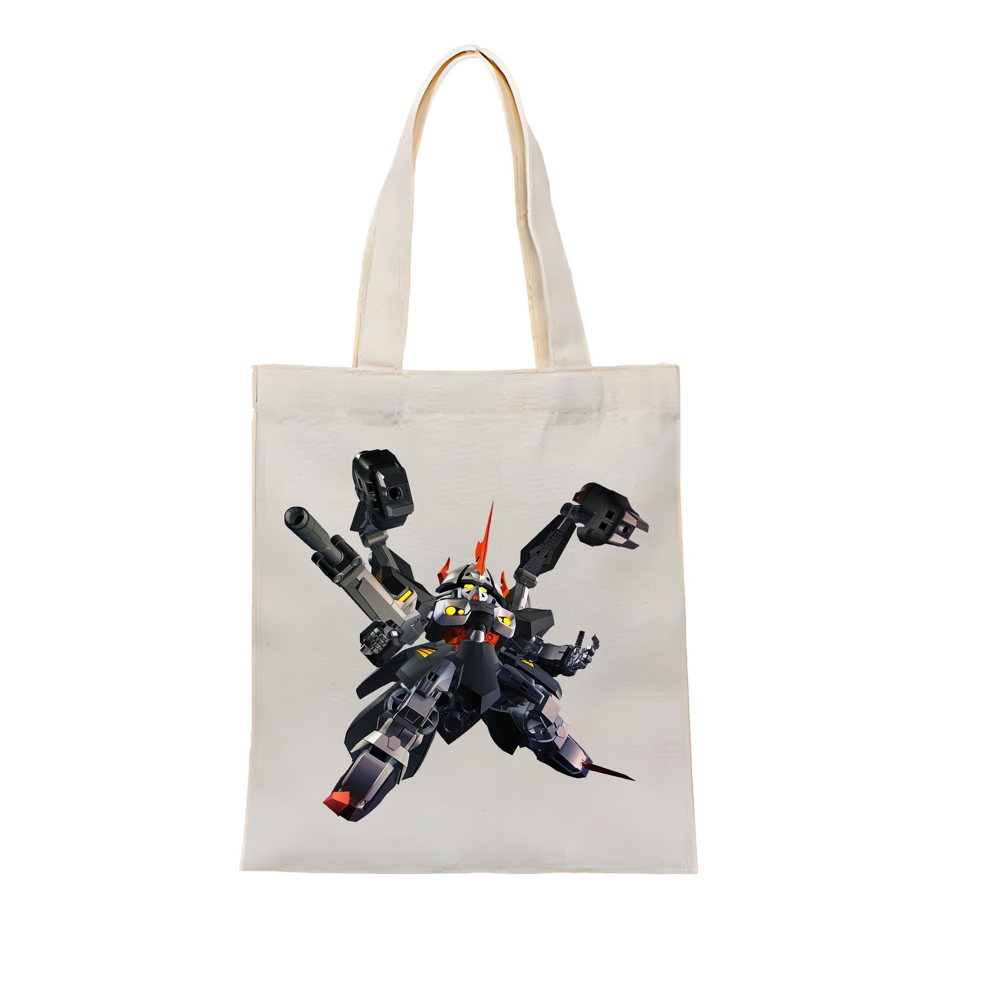 （画像用） 機動戦士ガンダム Mobile Suit Gundam 縦型キャンバス生地手提げバッグ　トートバッグ