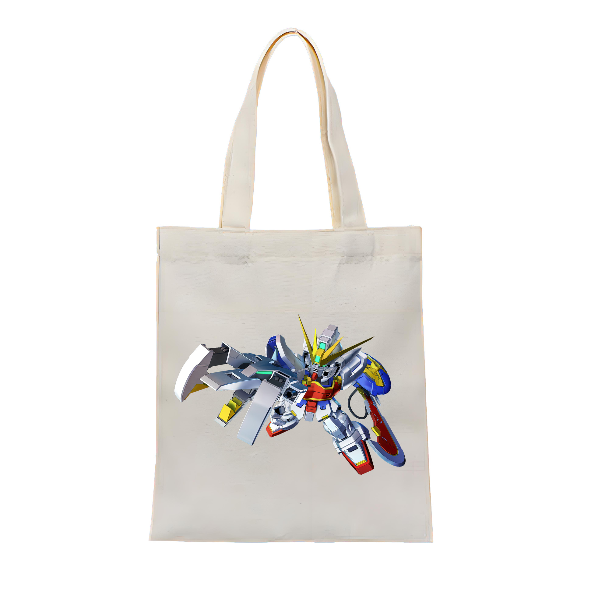 （画像用） 機動戦士ガンダム Mobile Suit Gundam 縦型キャンバス生地手提げバッグ　トートバッグ