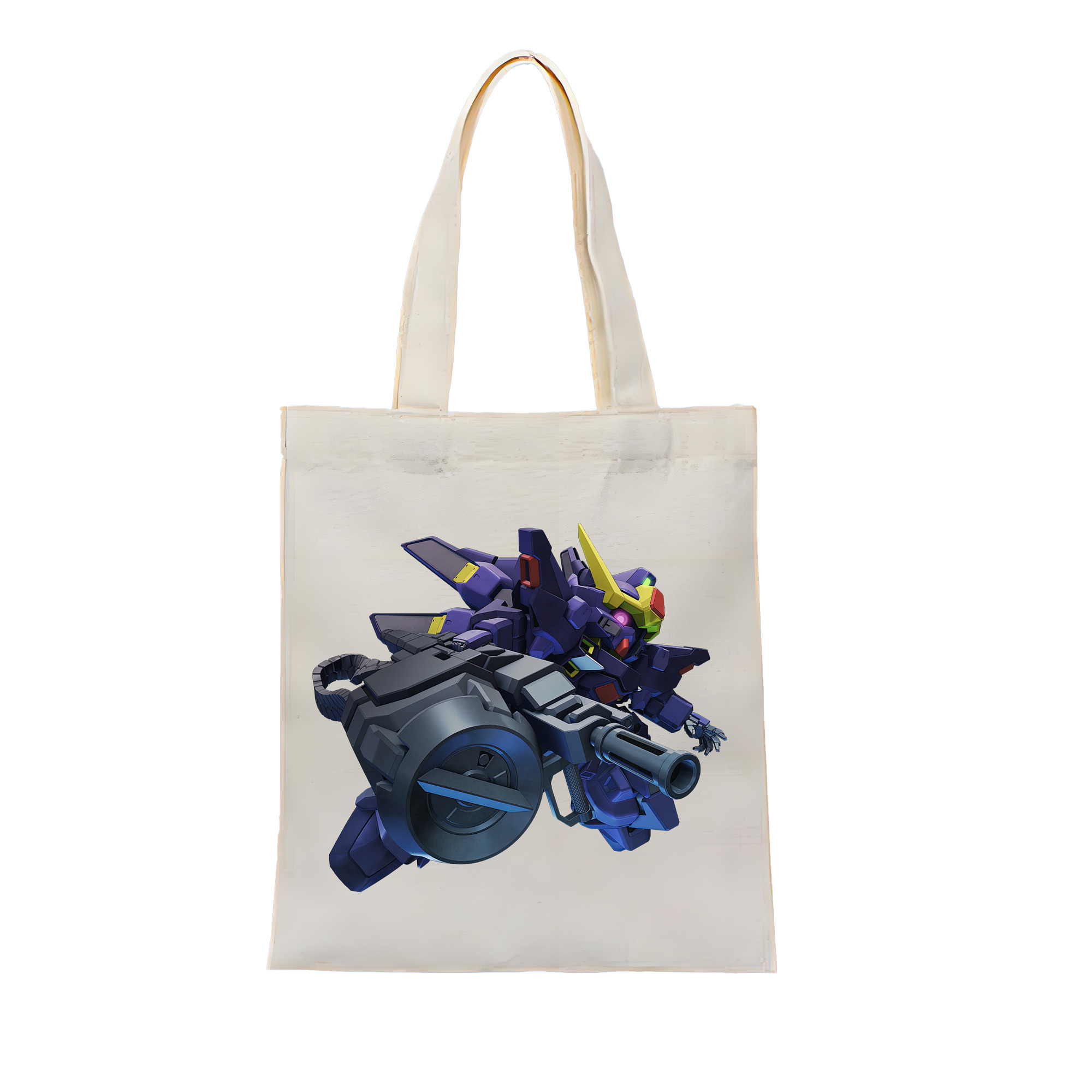 （画像用） 機動戦士ガンダム Mobile Suit Gundam 縦型キャンバス生地手提げバッグ　トートバッグ