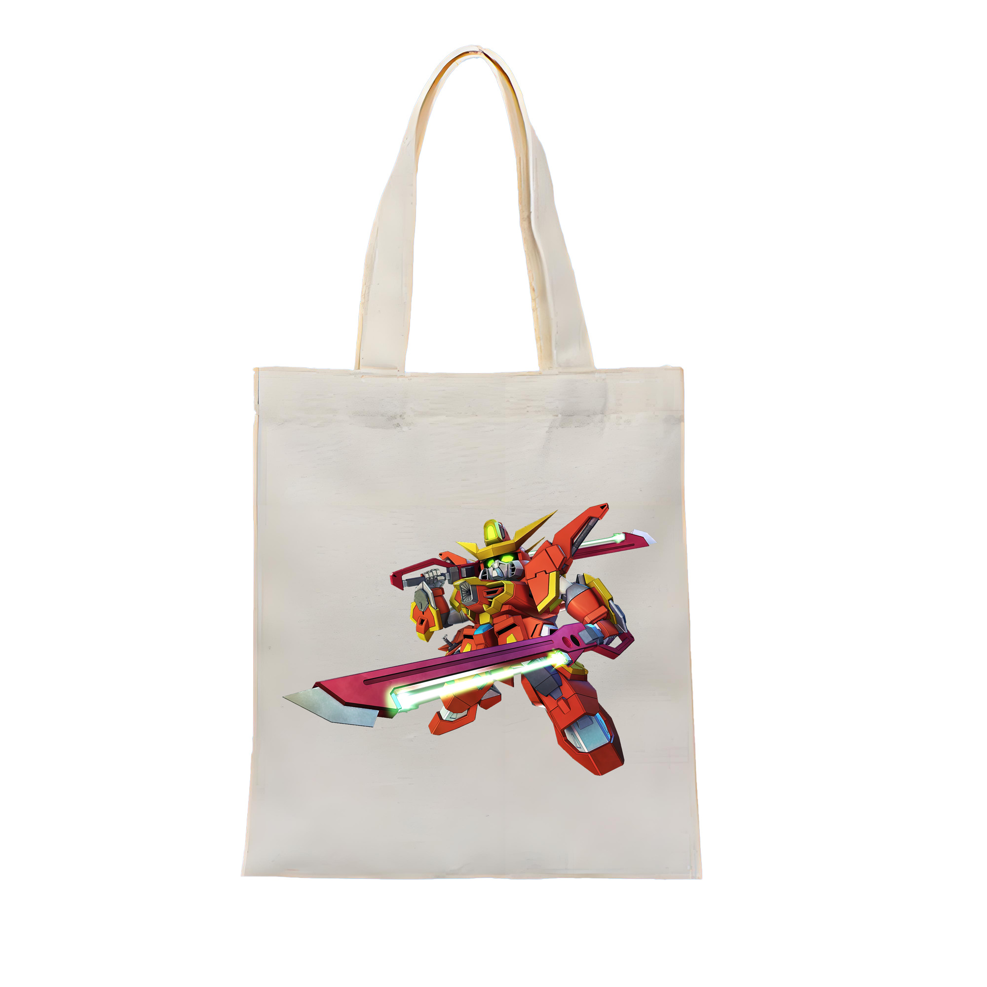 （画像用） 機動戦士ガンダム Mobile Suit Gundam 縦型キャンバス生地手提げバッグ　トートバッグ