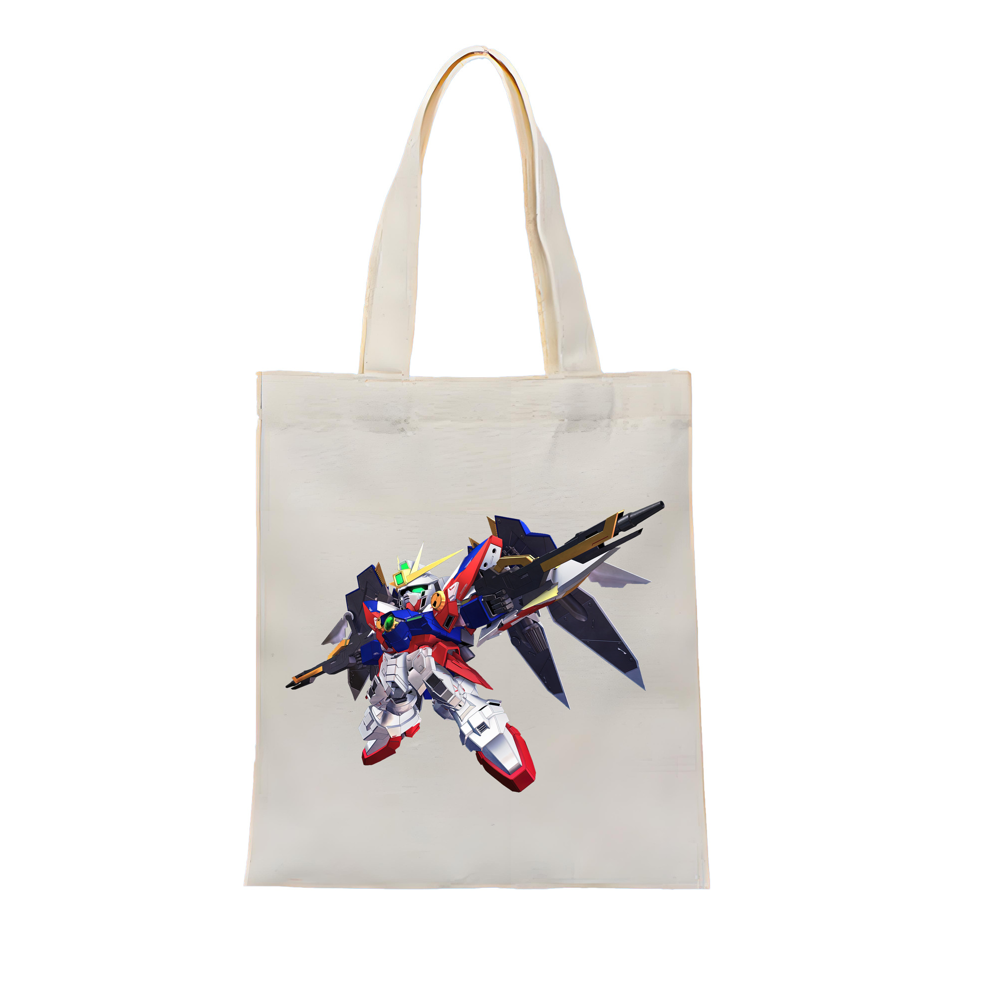 （画像用） 機動戦士ガンダム Mobile Suit Gundam 縦型キャンバス生地手提げバッグ　トートバッグ