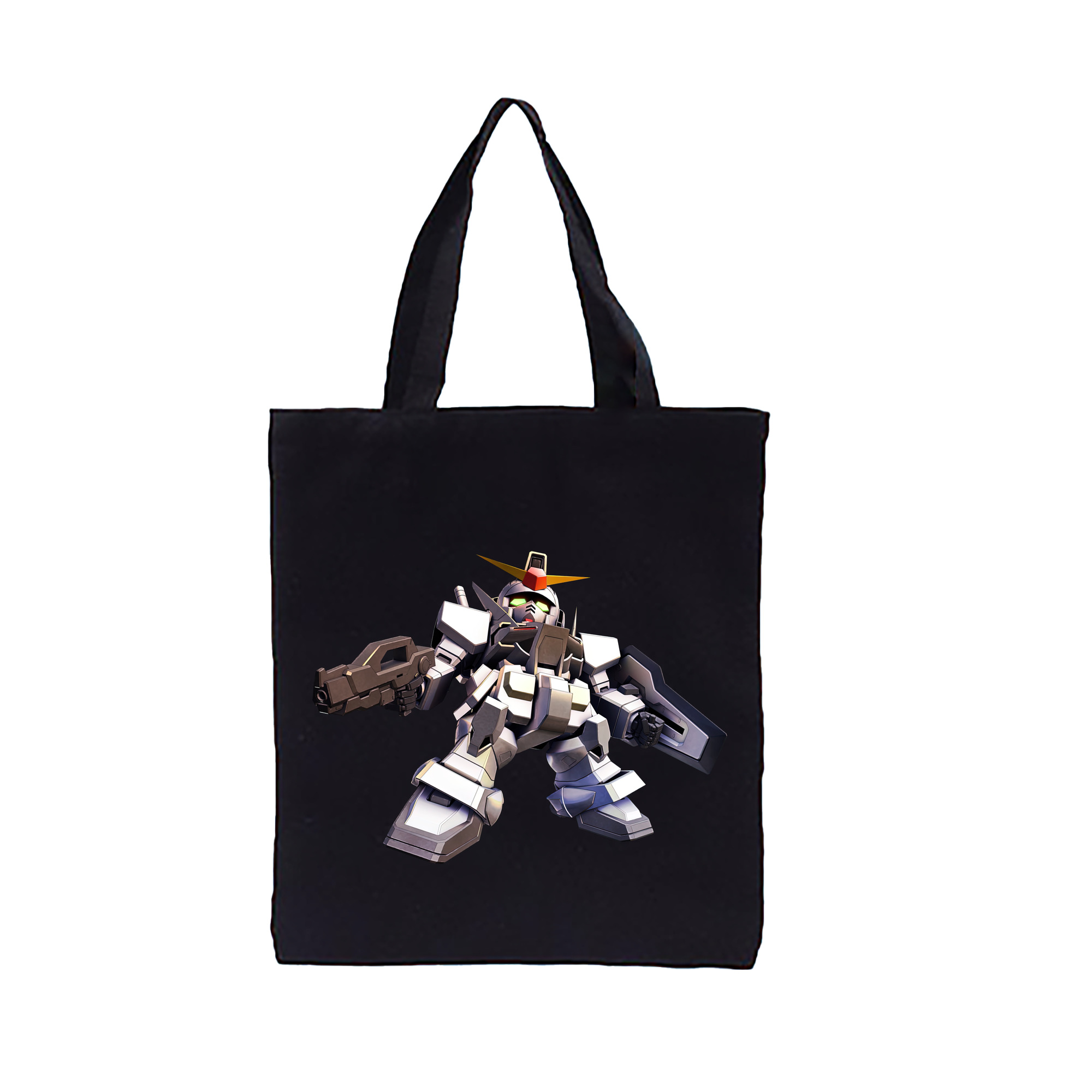 （画像用） 機動戦士ガンダム Mobile Suit Gundam 縦型キャンバス生地手提げバッグ　トートバッグ