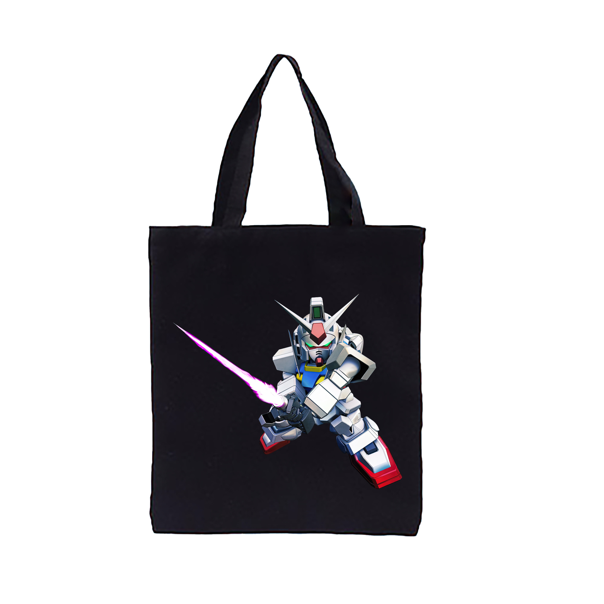 （画像用） 機動戦士ガンダム Mobile Suit Gundam 縦型キャンバス生地手提げバッグ　トートバッグ