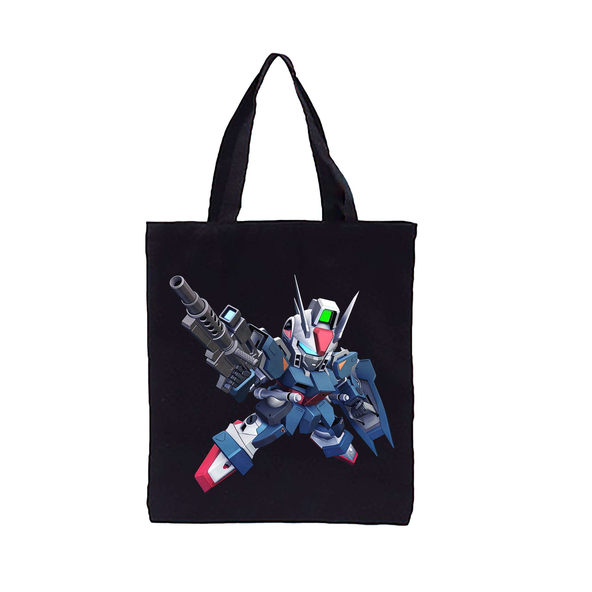 （画像用） 機動戦士ガンダム Mobile Suit Gundam 縦型キャンバス生地手提げバッグ　トートバッグ