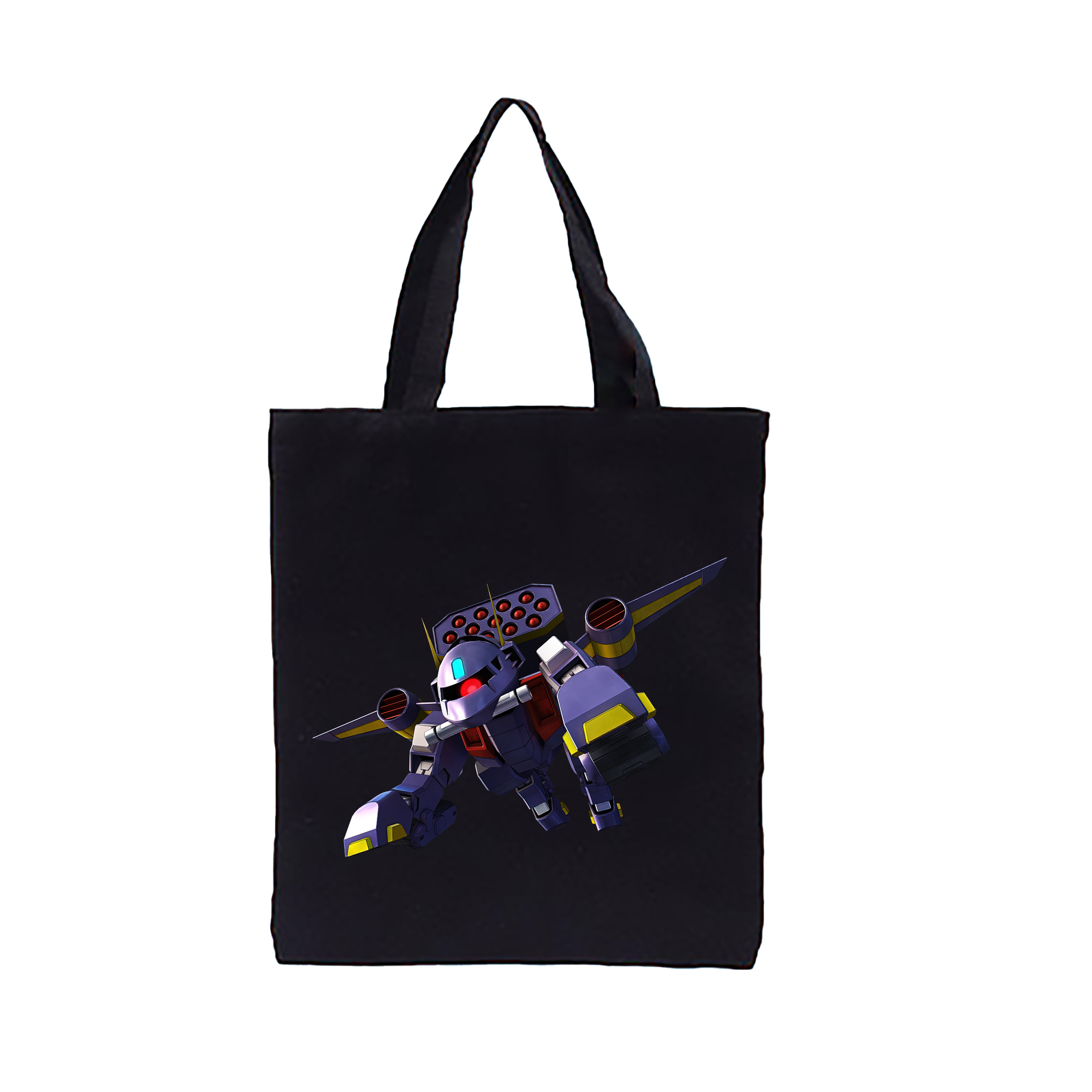 （画像用） 機動戦士ガンダム Mobile Suit Gundam 縦型キャンバス生地手提げバッグ　トートバッグ