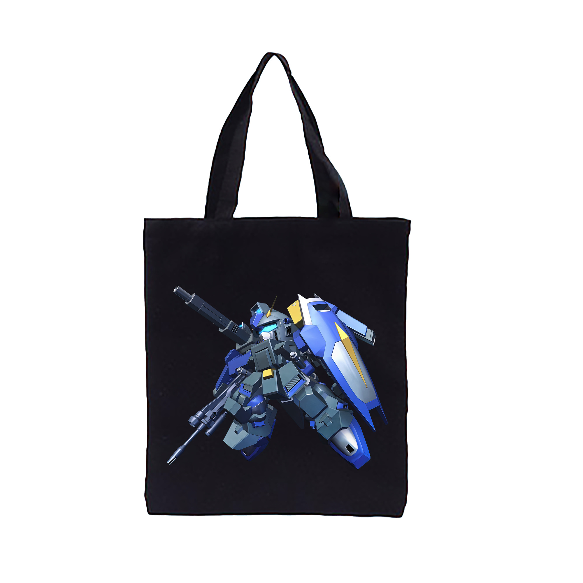 （画像用） 機動戦士ガンダム Mobile Suit Gundam 縦型キャンバス生地手提げバッグ　トートバッグ