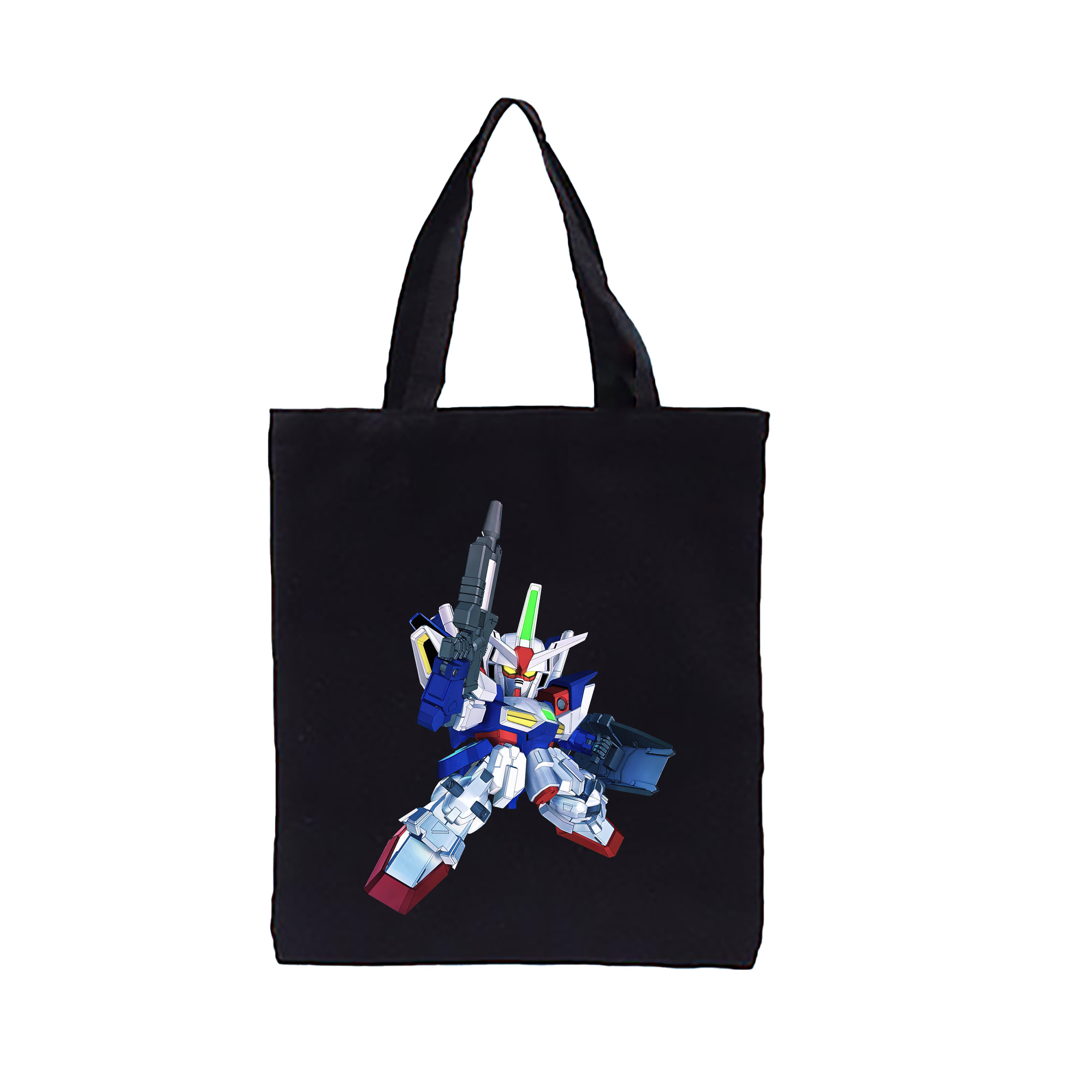 （画像用） 機動戦士ガンダム Mobile Suit Gundam 縦型キャンバス生地手提げバッグ　トートバッグ
