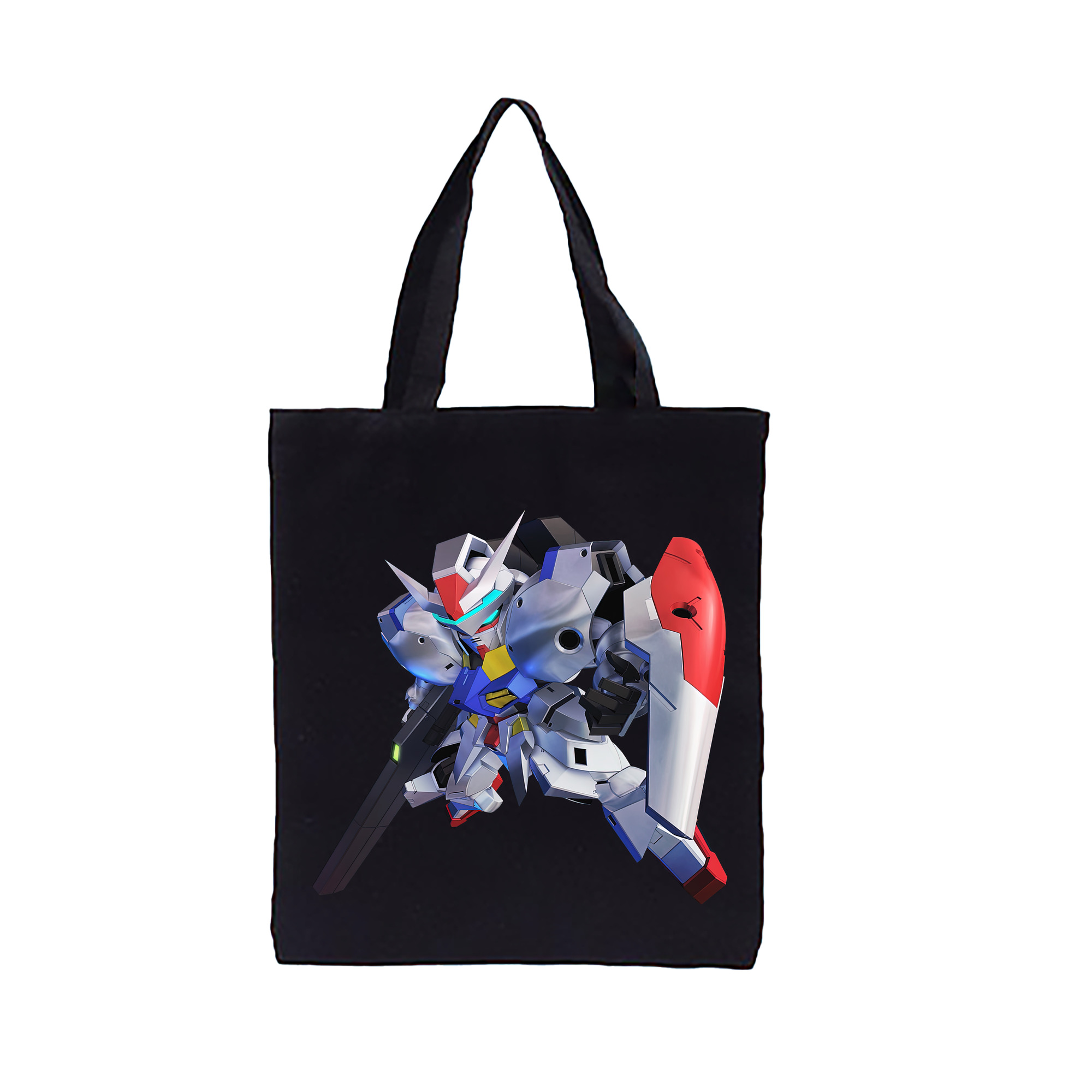 （画像用） 機動戦士ガンダム Mobile Suit Gundam 縦型キャンバス生地手提げバッグ　トートバッグ