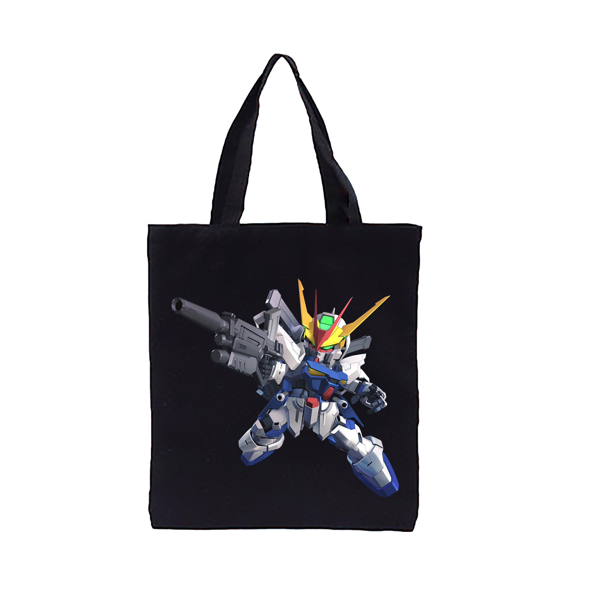 （画像用） 機動戦士ガンダム Mobile Suit Gundam 縦型キャンバス生地手提げバッグ　トートバッグ
