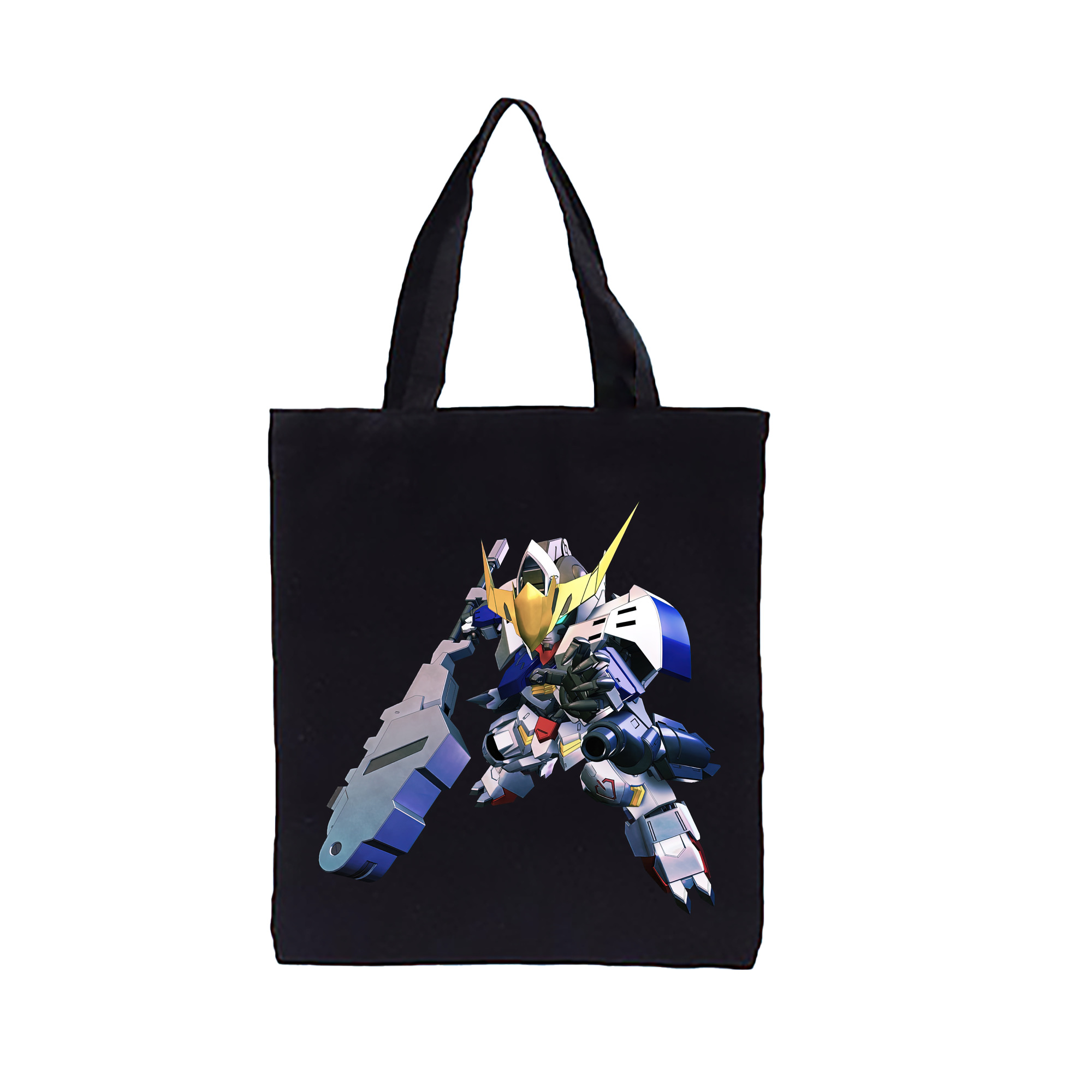（画像用） 機動戦士ガンダム Mobile Suit Gundam 縦型キャンバス生地手提げバッグ　トートバッグ