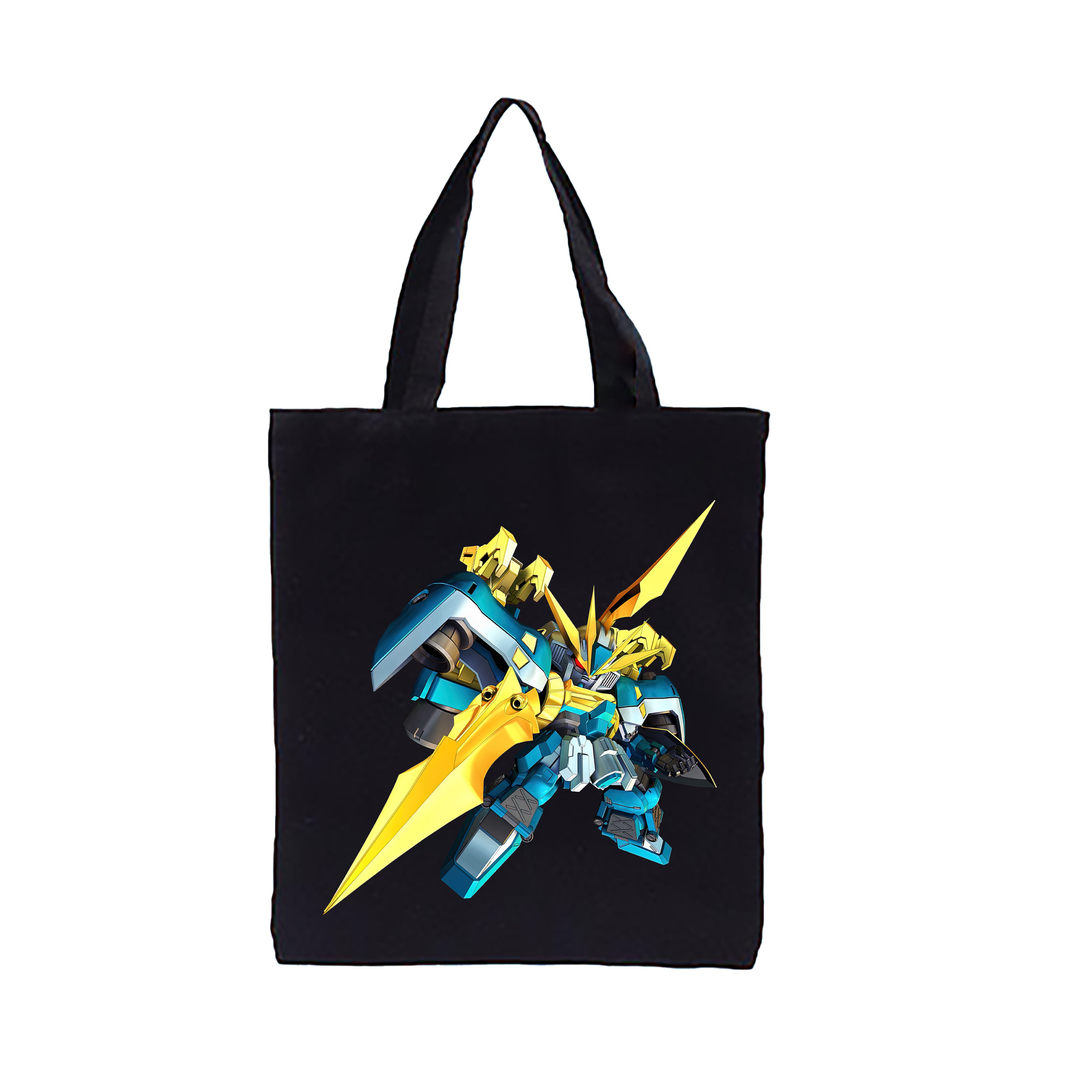 （画像用） 機動戦士ガンダム Mobile Suit Gundam 縦型キャンバス生地手提げバッグ　トートバッグ