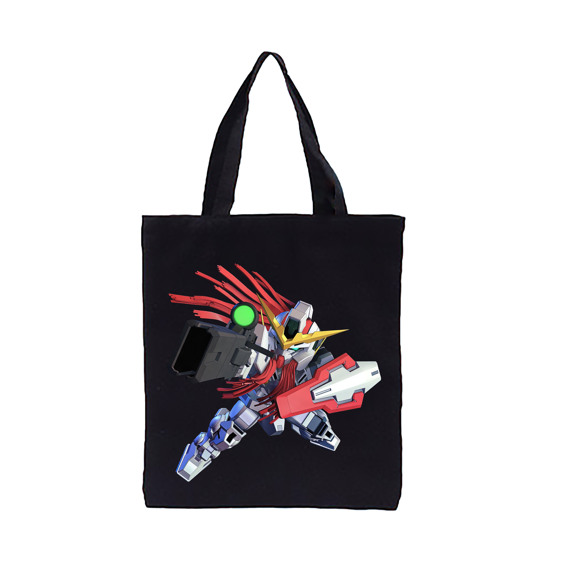 （画像用） 機動戦士ガンダム Mobile Suit Gundam 縦型キャンバス生地手提げバッグ　トートバッグ
