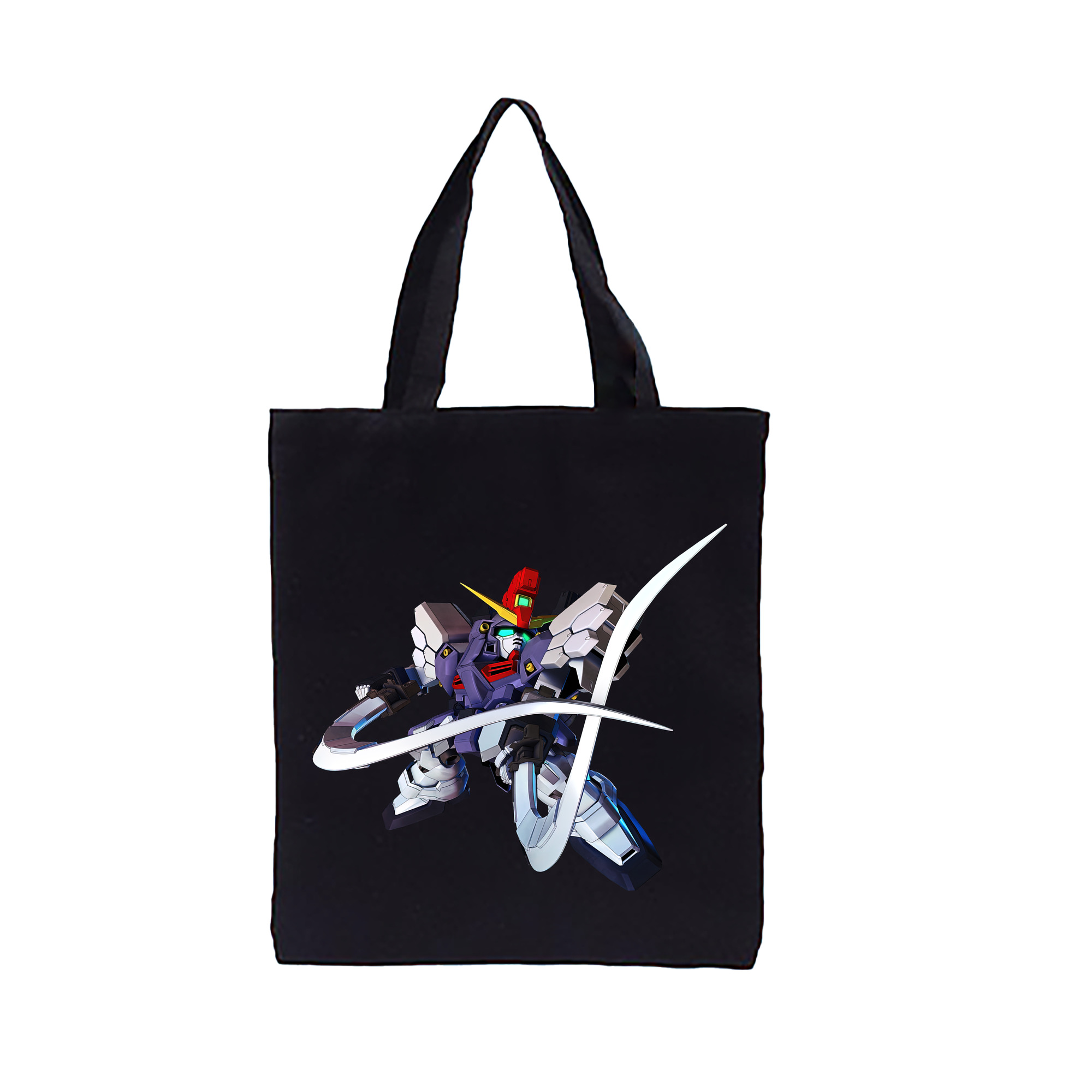（画像用） 機動戦士ガンダム Mobile Suit Gundam 縦型キャンバス生地手提げバッグ　トートバッグ