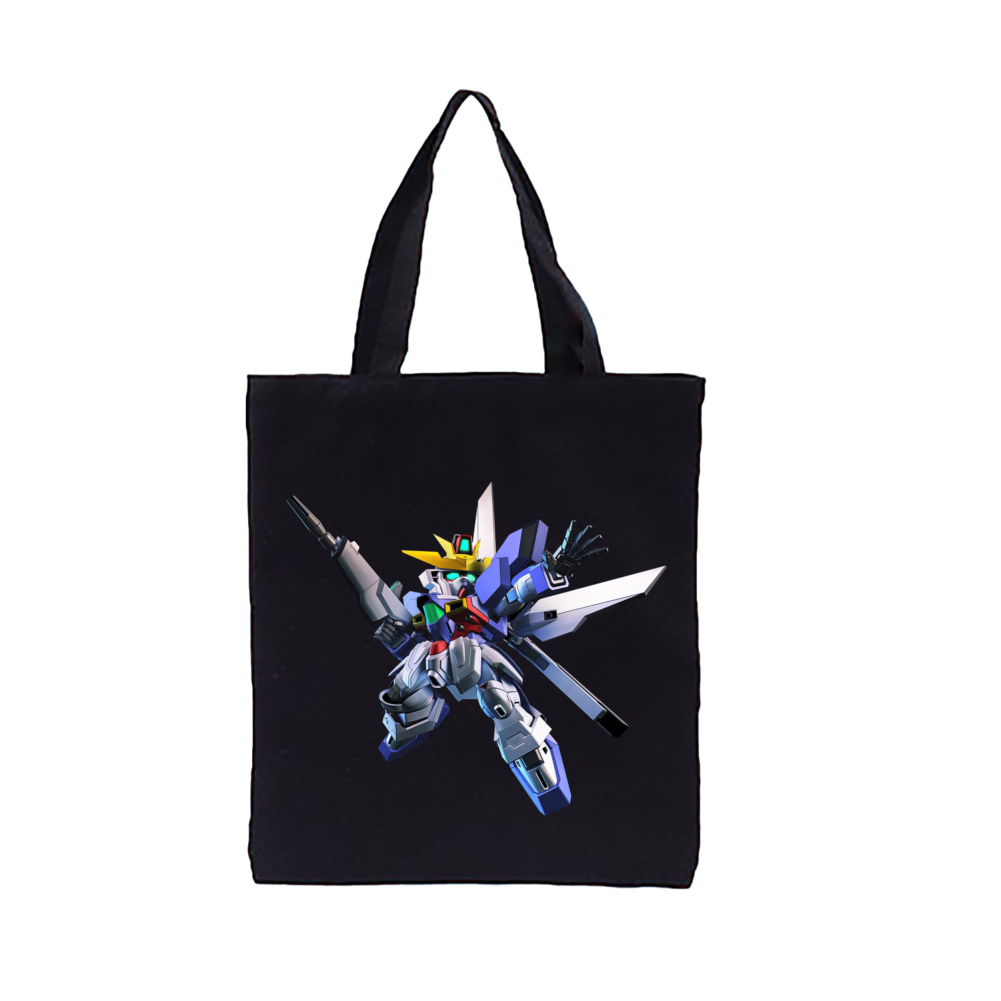 （画像用） 機動戦士ガンダム Mobile Suit Gundam 縦型キャンバス生地手提げバッグ　トートバッグ