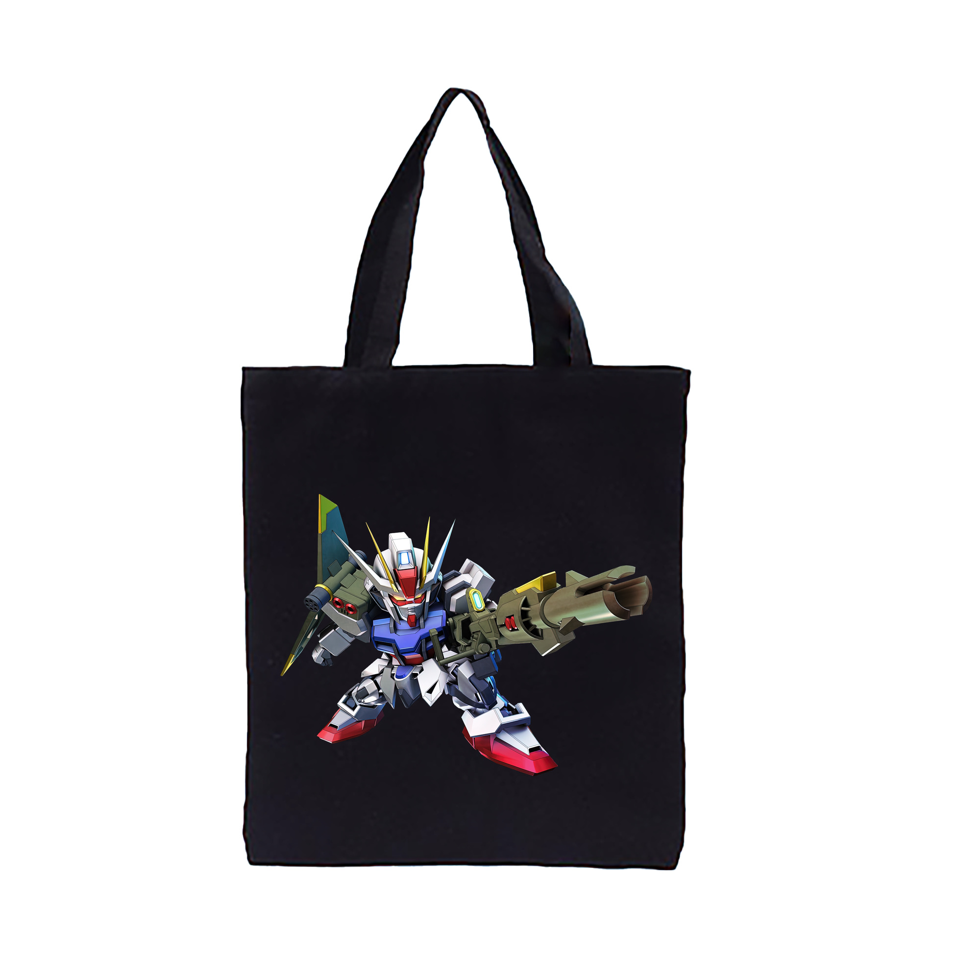 （画像用） 機動戦士ガンダム Mobile Suit Gundam 縦型キャンバス生地手提げバッグ　トートバッグ