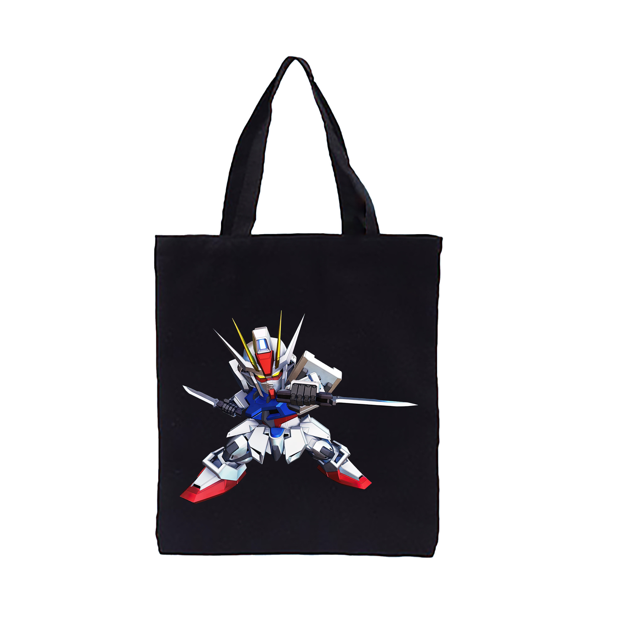 （画像用） 機動戦士ガンダム Mobile Suit Gundam 縦型キャンバス生地手提げバッグ　トートバッグ