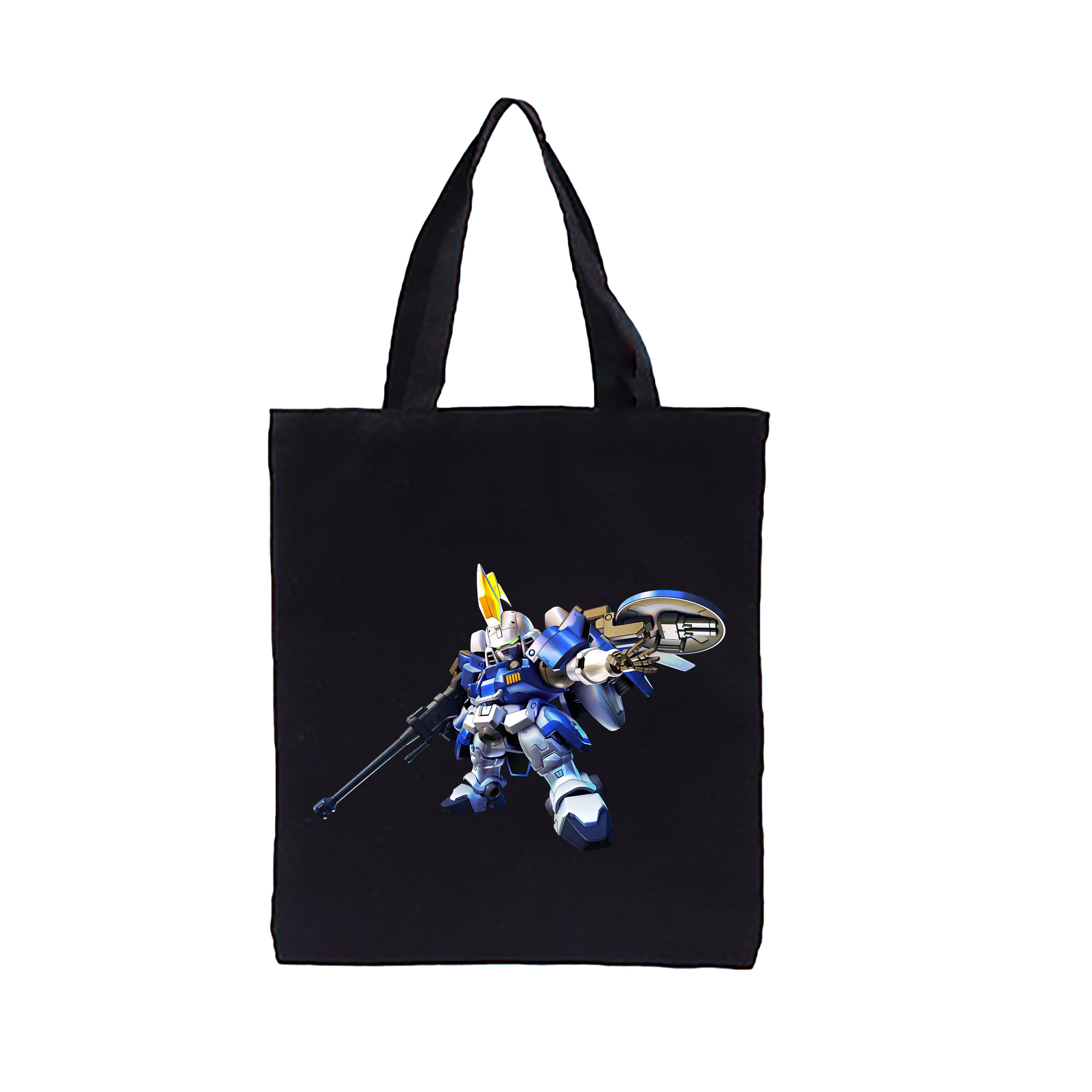 （画像用） 機動戦士ガンダム Mobile Suit Gundam 縦型キャンバス生地手提げバッグ　トートバッグ