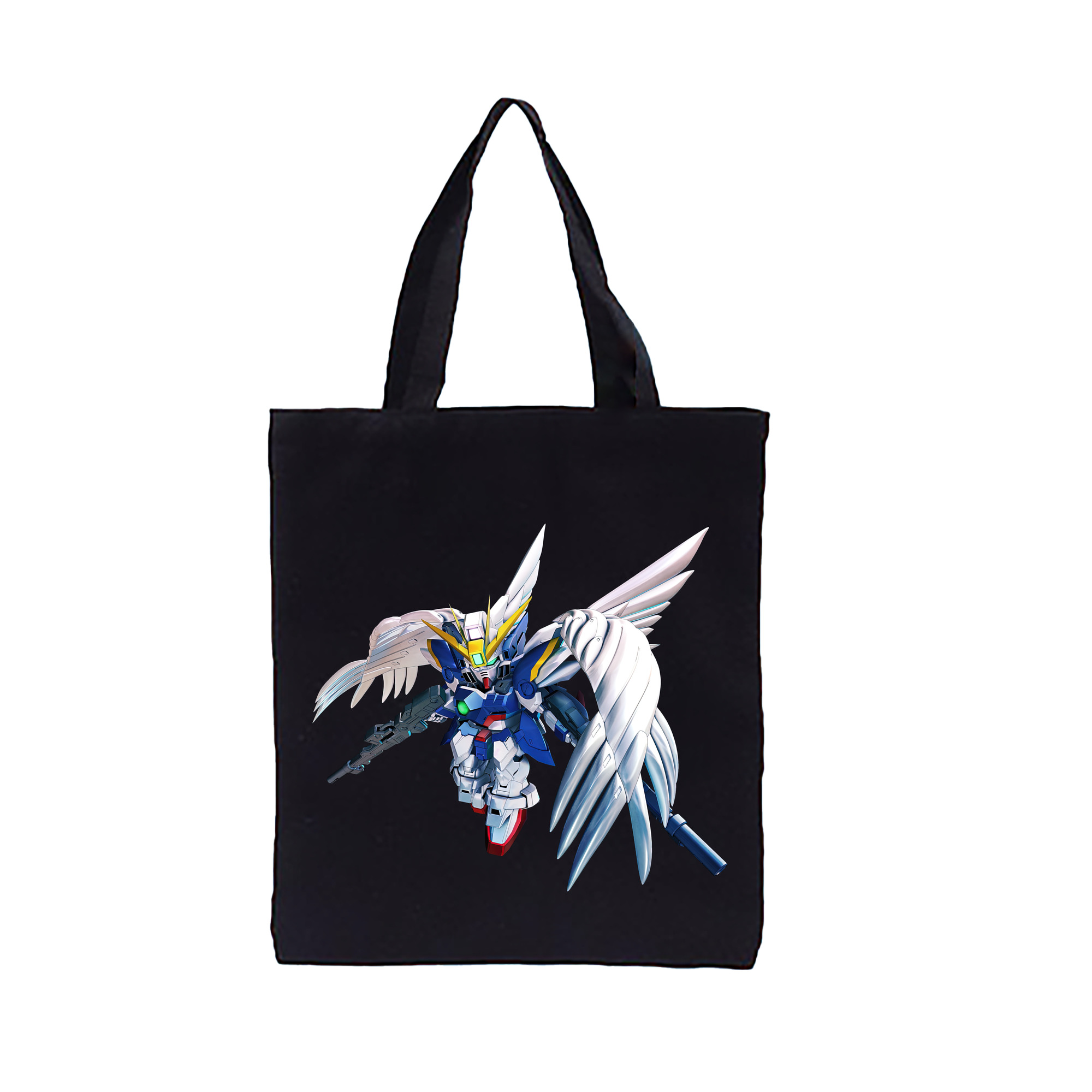 （画像用） 機動戦士ガンダム Mobile Suit Gundam 縦型キャンバス生地手提げバッグ　トートバッグ