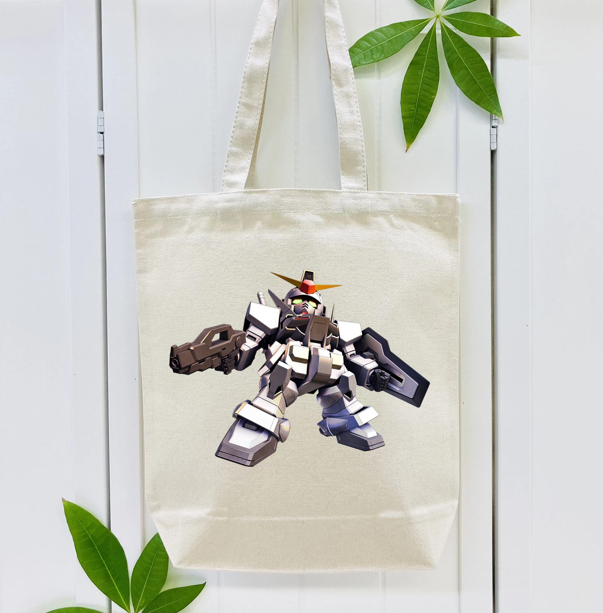 機動戦士ガンダム Mobile Suit Gundam 縦型キャンバス生地手提げバッグ　トートバッグ