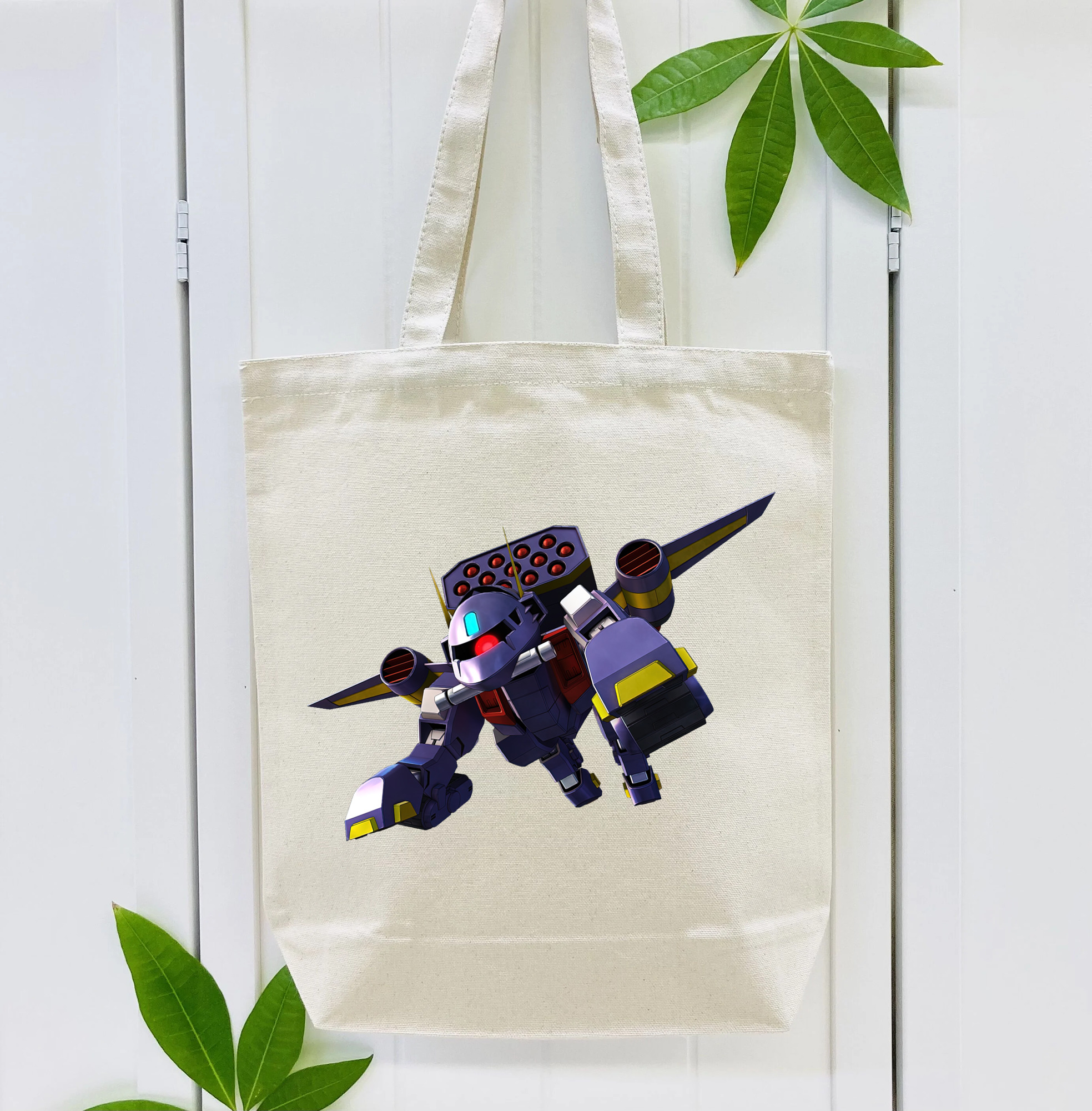 機動戦士ガンダム Mobile Suit Gundam 縦型キャンバス生地手提げバッグ　トートバッグ