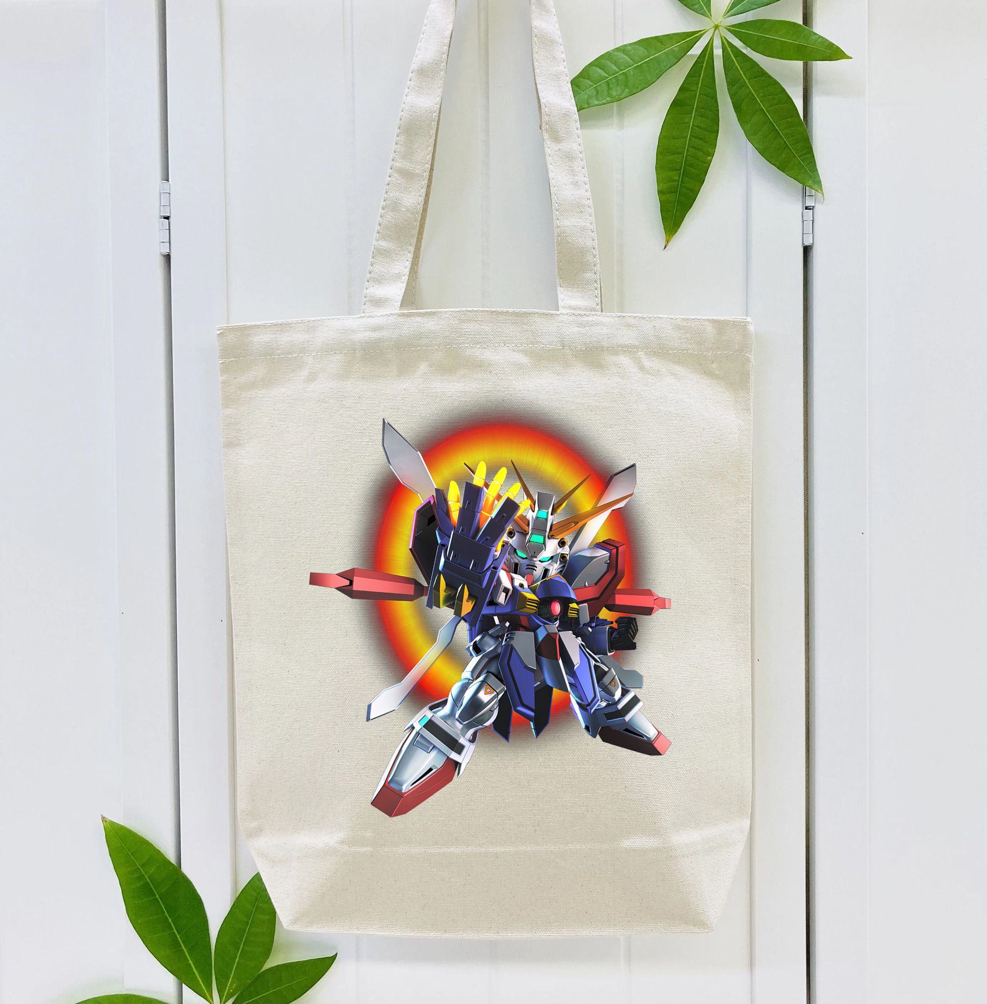 機動戦士ガンダム Mobile Suit Gundam 縦型キャンバス生地手提げバッグ　トートバッグ