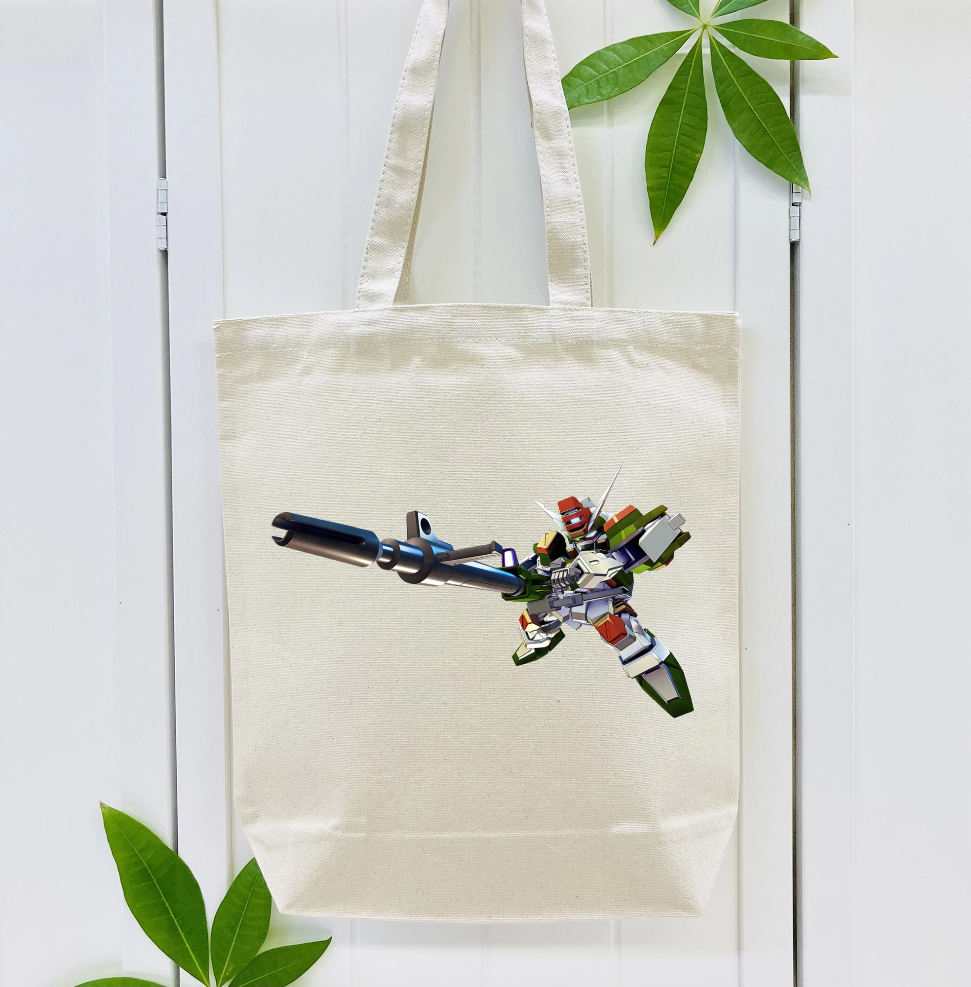 機動戦士ガンダム Mobile Suit Gundam 縦型キャンバス生地手提げバッグ　トートバッグ