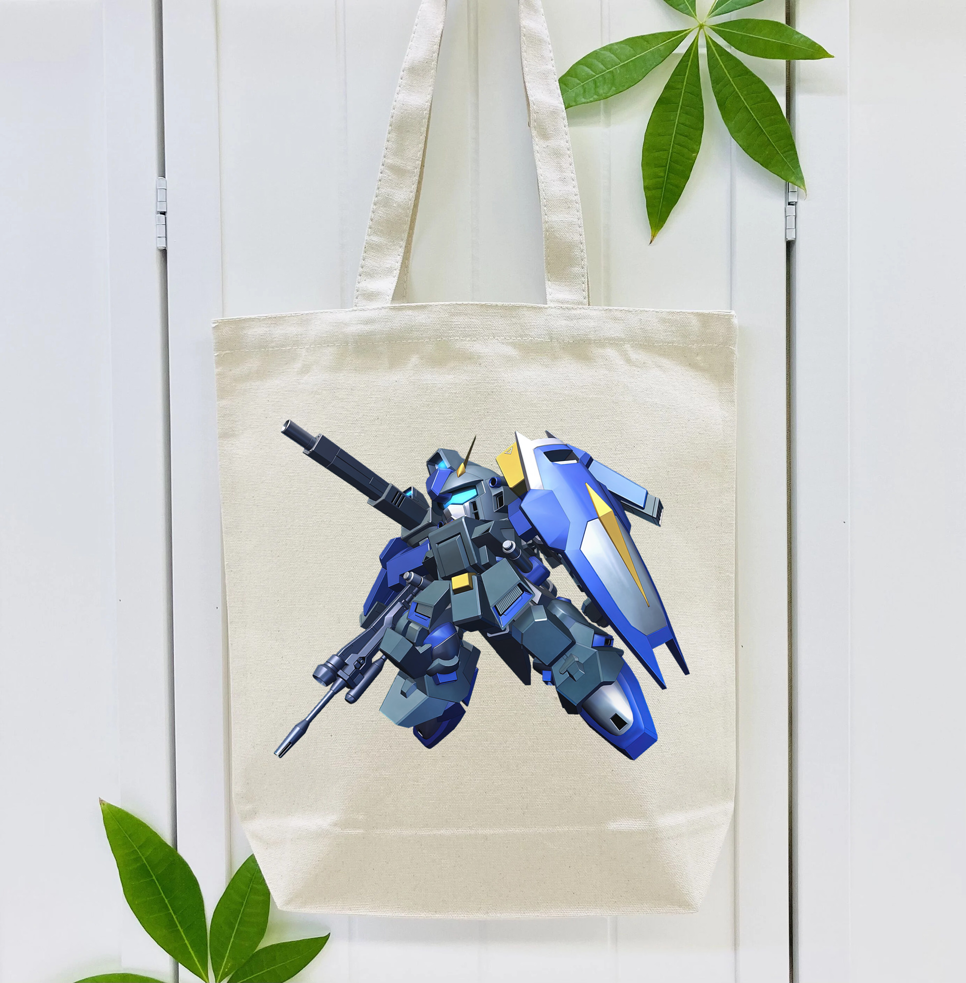 機動戦士ガンダム Mobile Suit Gundam 縦型キャンバス生地手提げバッグ　トートバッグ