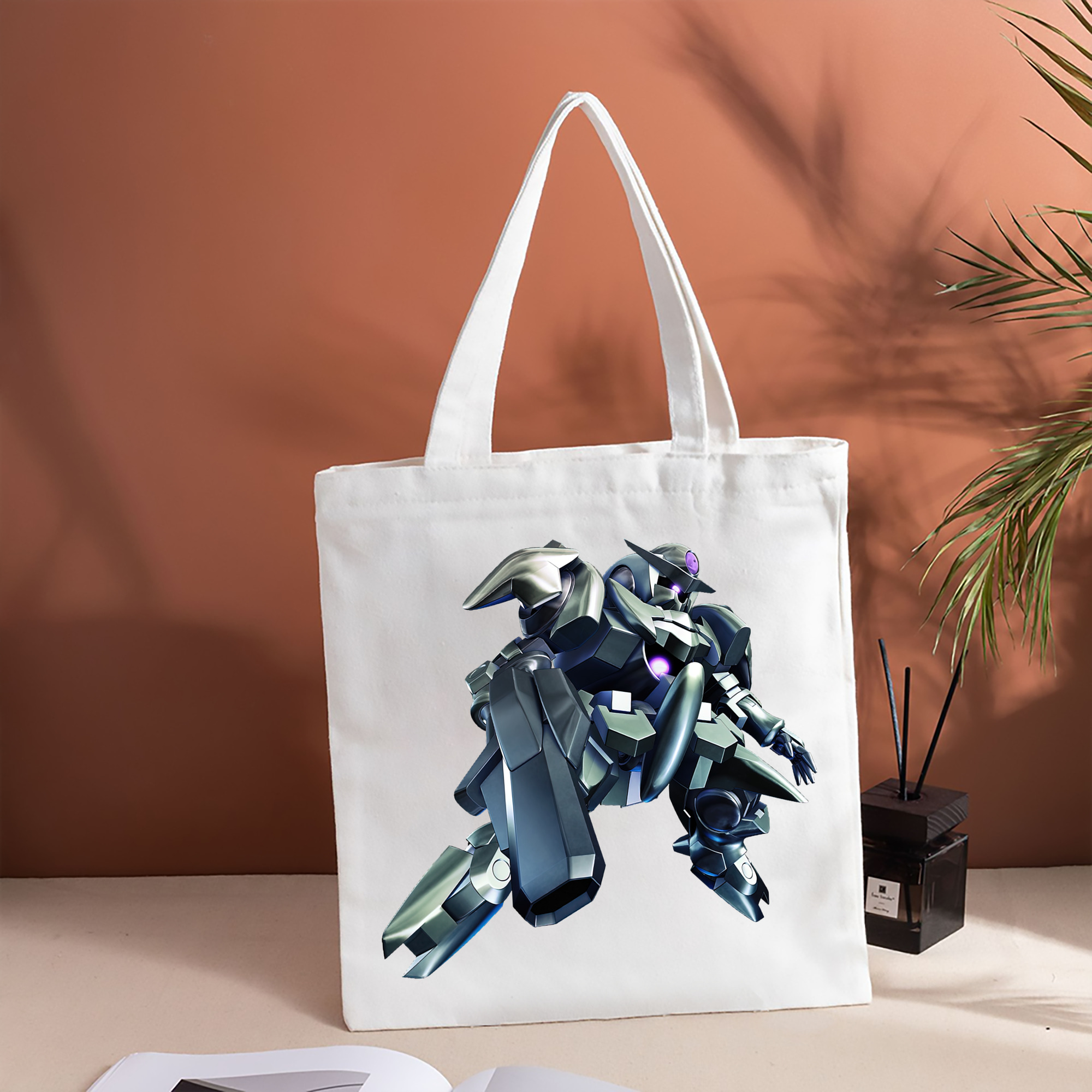 機動戦士ガンダム Mobile Suit Gundam 縦型キャンバス生地手提げバッグ　トートバッグ