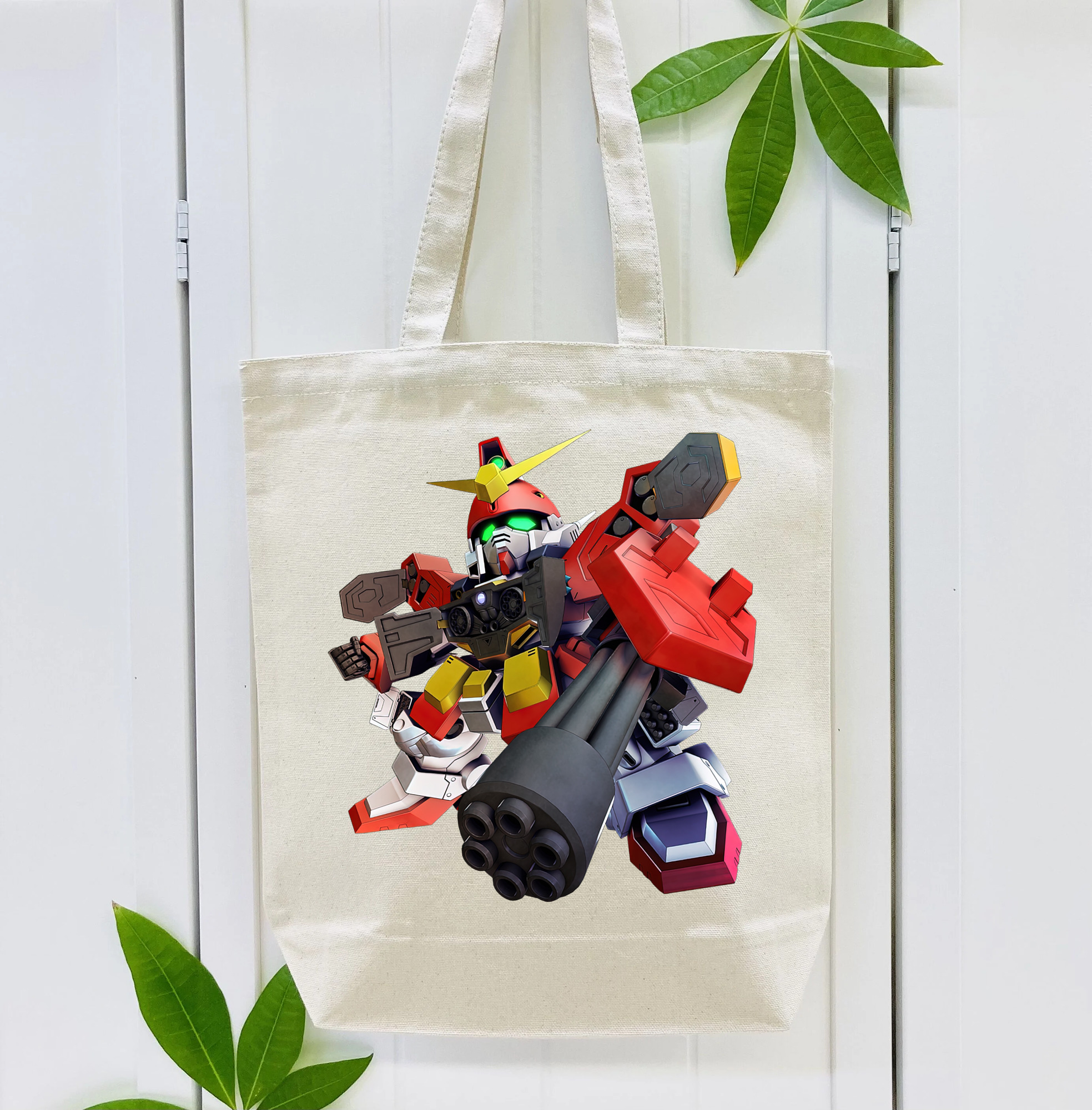 機動戦士ガンダム Mobile Suit Gundam 縦型キャンバス生地手提げバッグ　トートバッグ