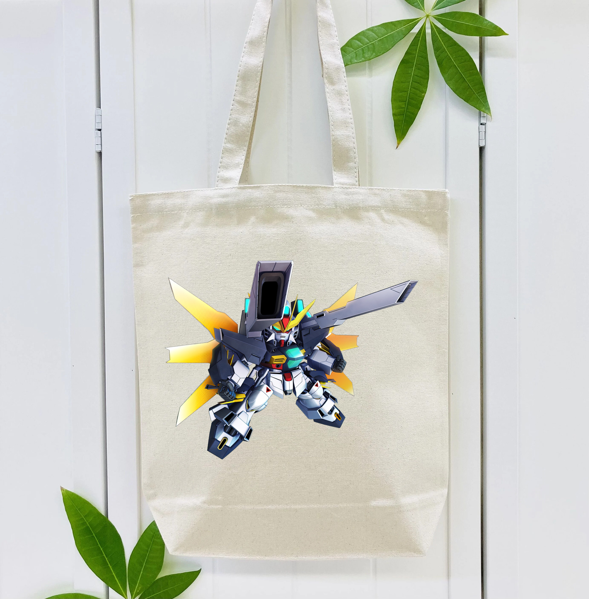 機動戦士ガンダム Mobile Suit Gundam 縦型キャンバス生地手提げバッグ　トートバッグ