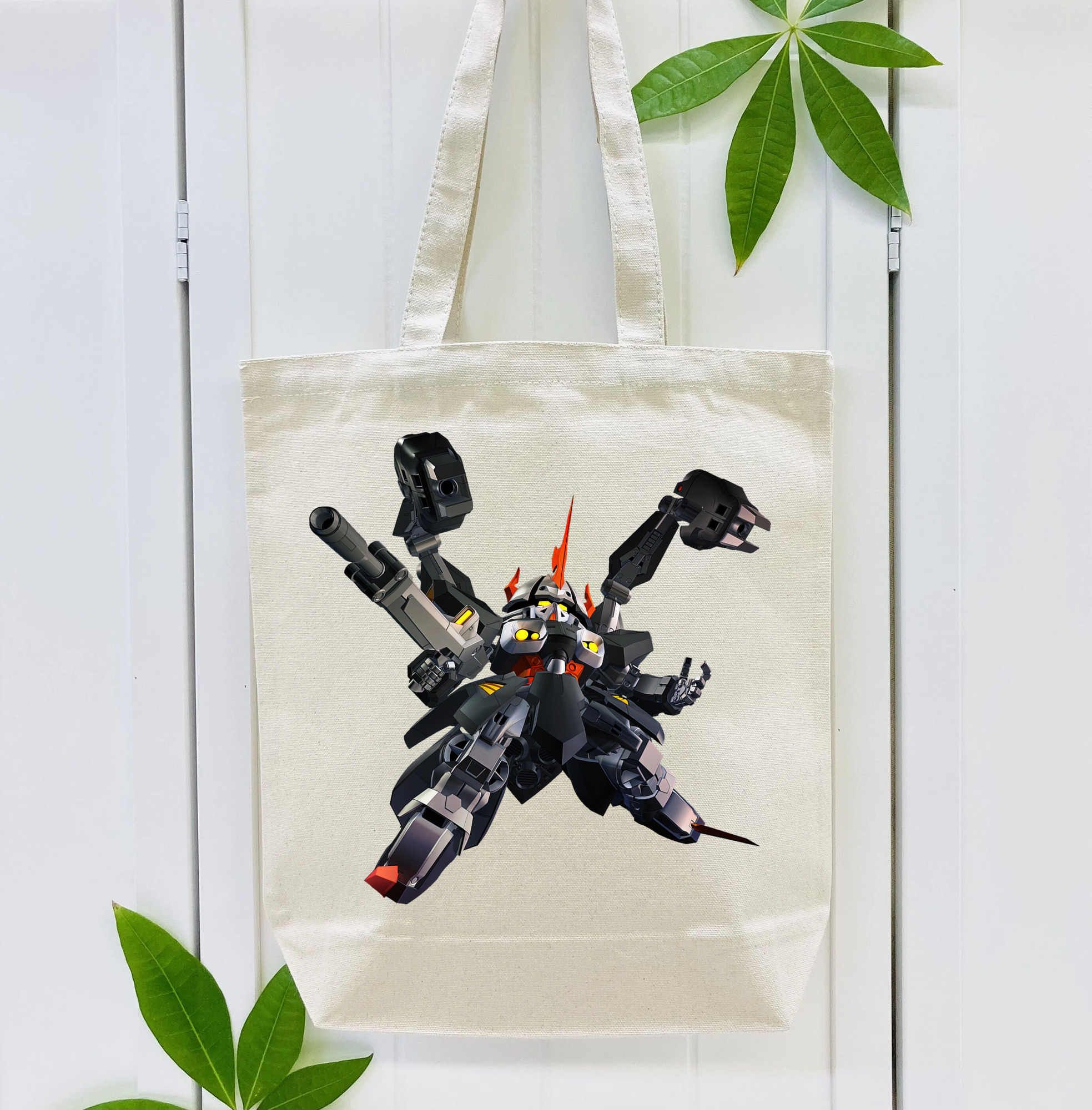 機動戦士ガンダム Mobile Suit Gundam 縦型キャンバス生地手提げバッグ　トートバッグ