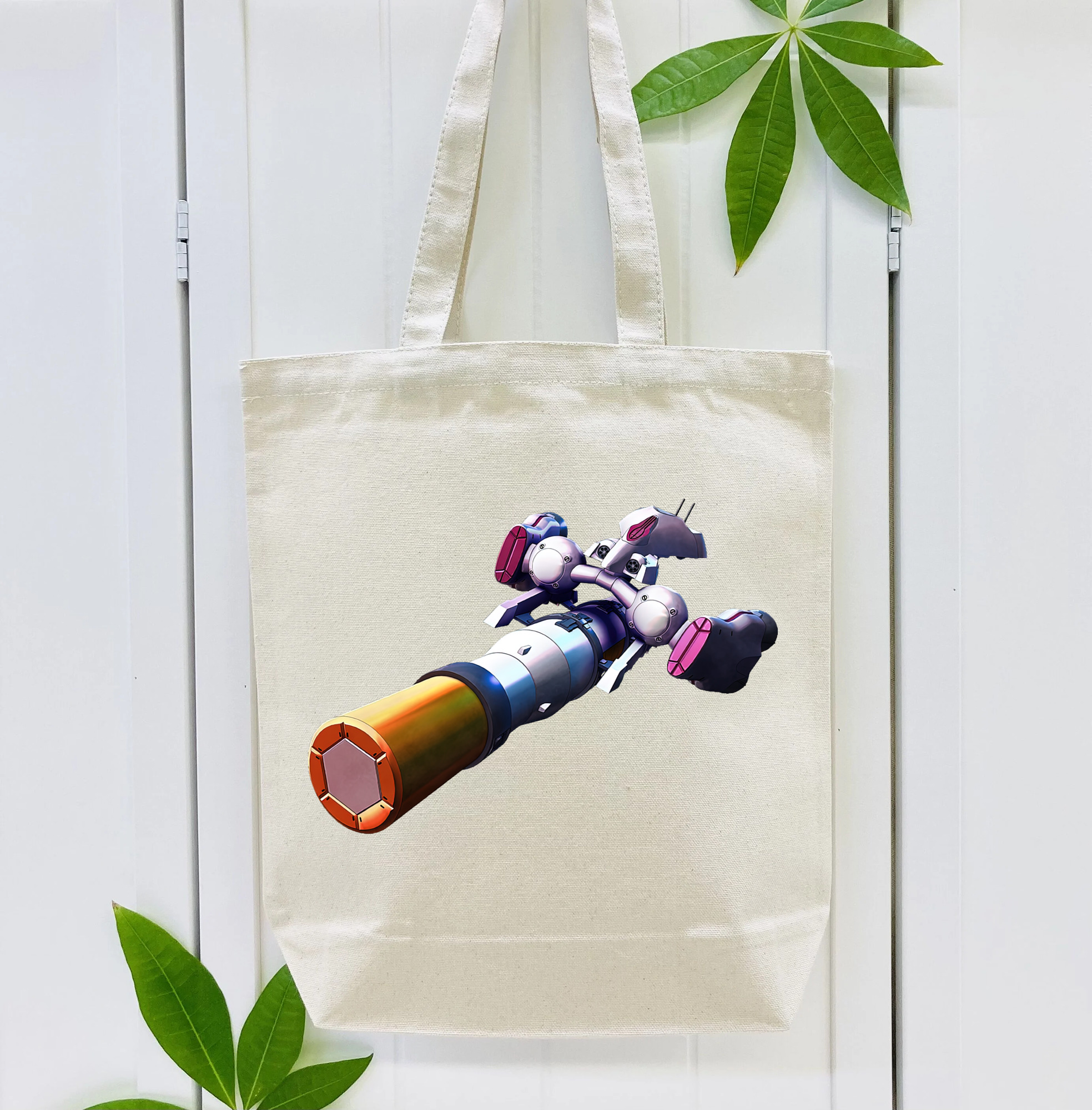 機動戦士ガンダム Mobile Suit Gundam 縦型キャンバス生地手提げバッグ　トートバッグ
