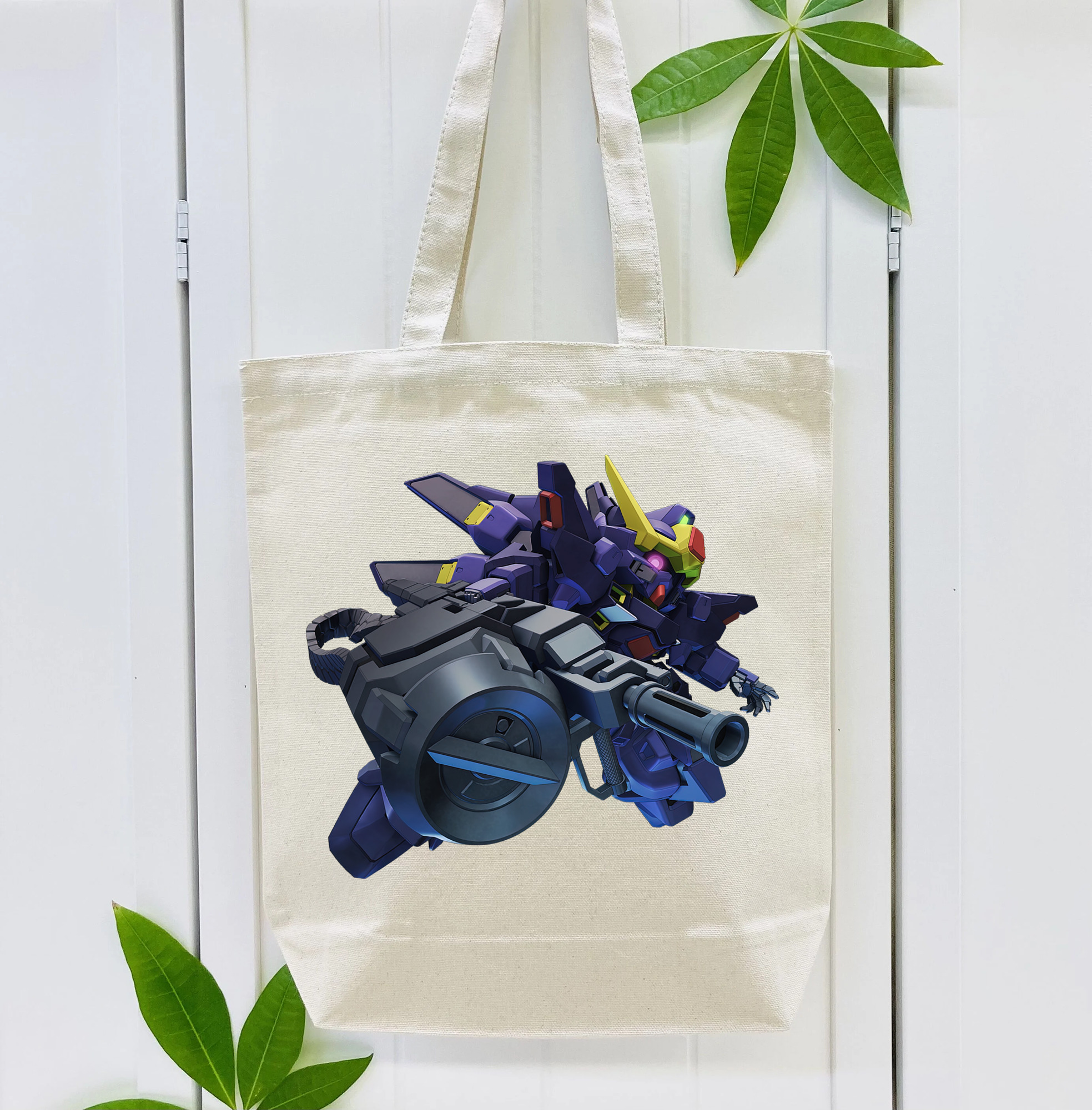 機動戦士ガンダム Mobile Suit Gundam 縦型キャンバス生地手提げバッグ　トートバッグ
