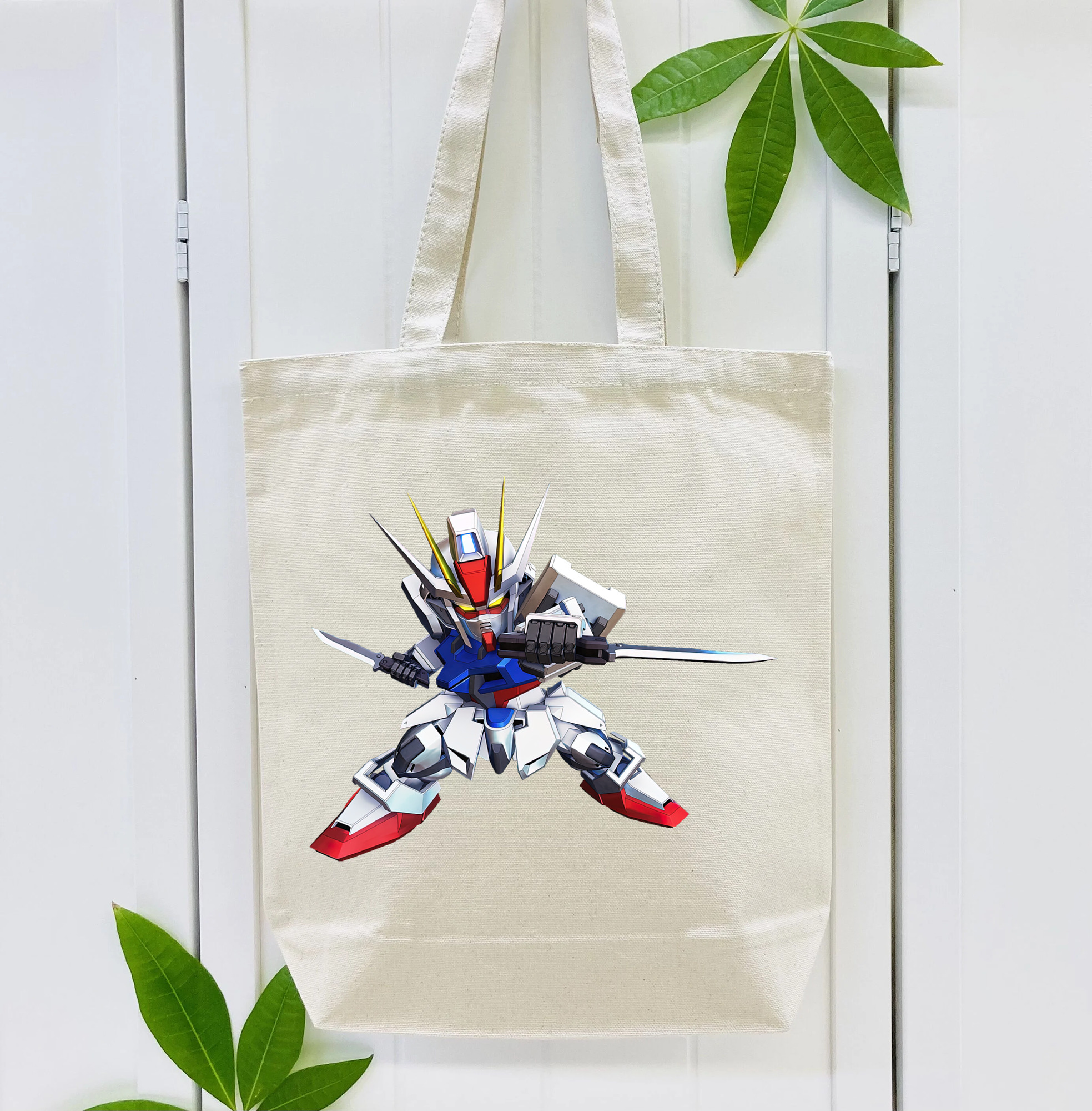 機動戦士ガンダム Mobile Suit Gundam 縦型キャンバス生地手提げバッグ　トートバッグ