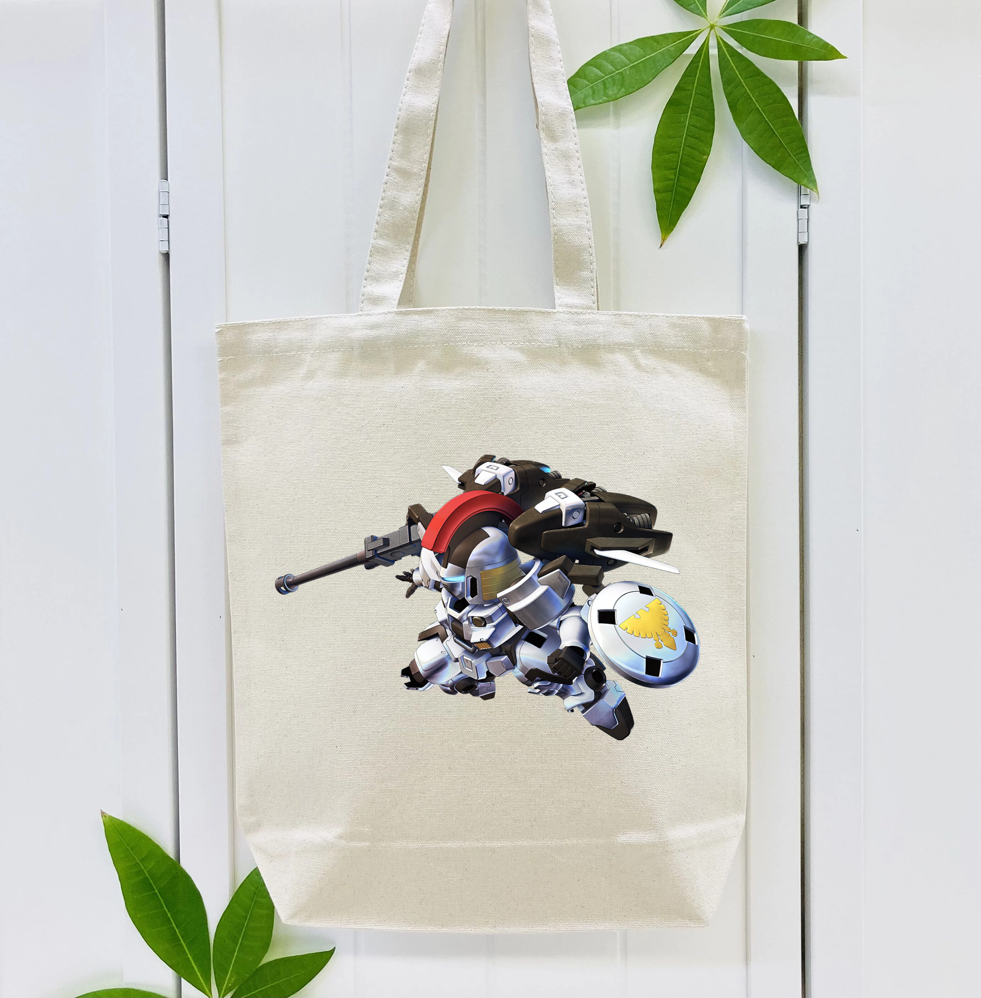 機動戦士ガンダム Mobile Suit Gundam 縦型キャンバス生地手提げバッグ　トートバッグ