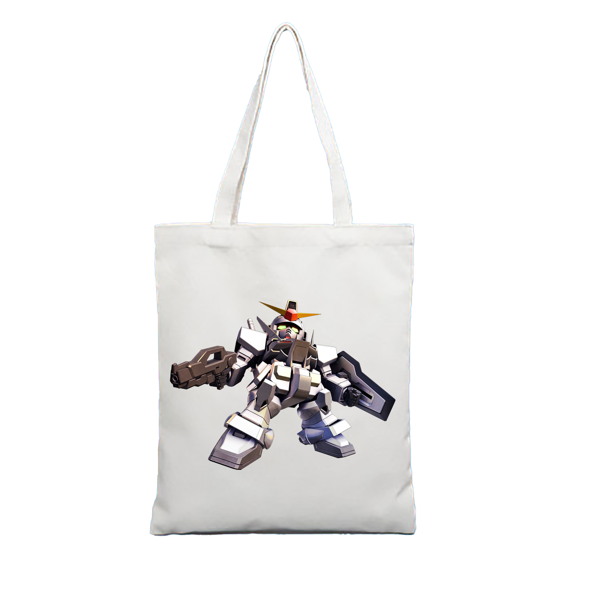 （画像用） 機動戦士ガンダム Mobile Suit Gundam 縦型キャンバス生地手提げバッグ　トートバッグ