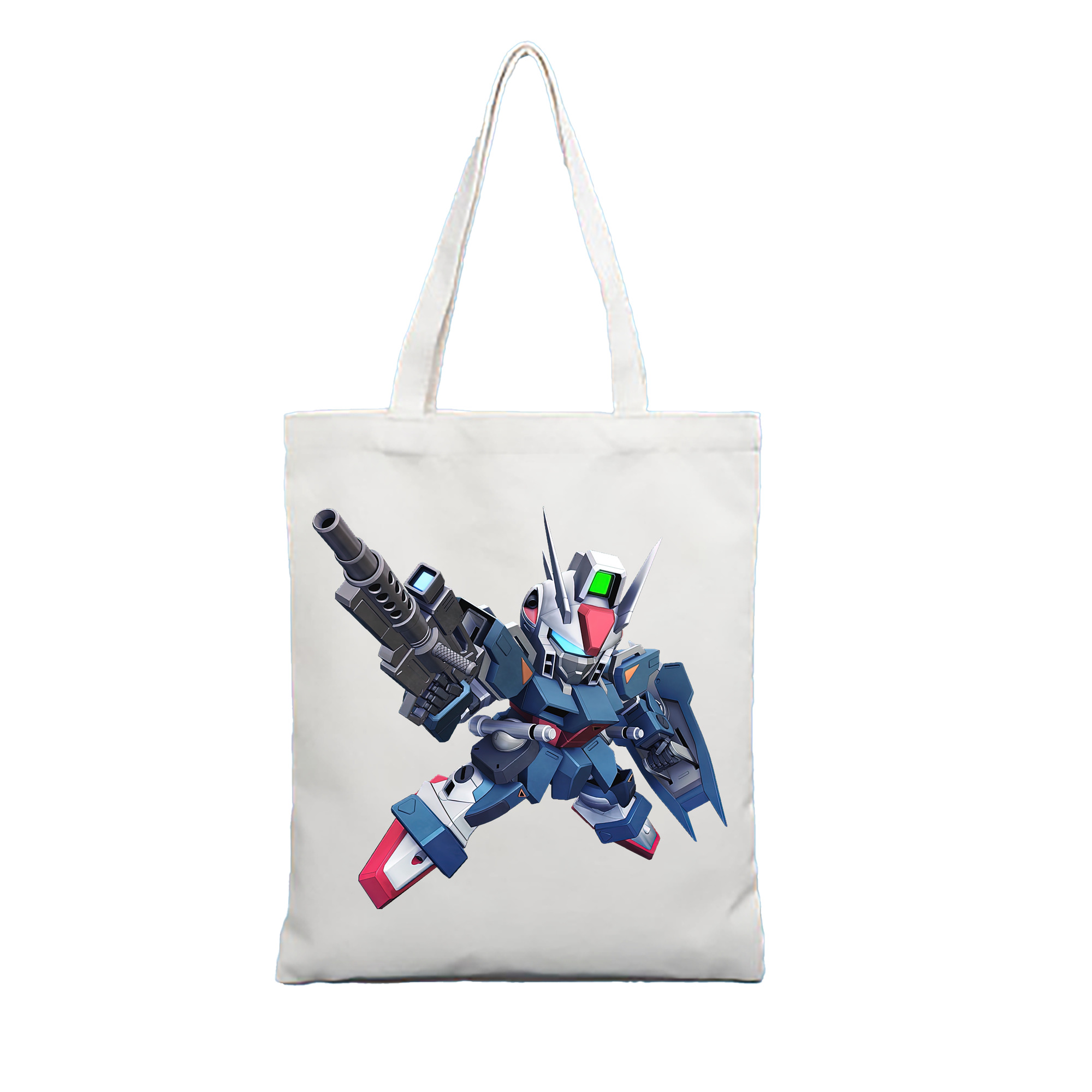（画像用） 機動戦士ガンダム Mobile Suit Gundam 縦型キャンバス生地手提げバッグ　トートバッグ