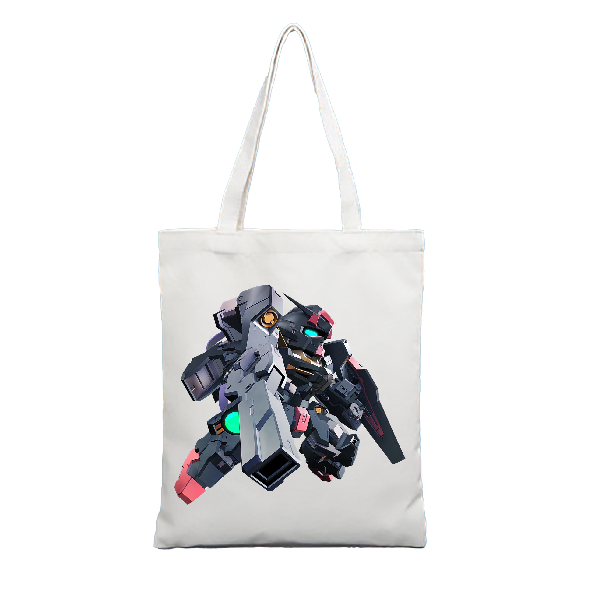 （画像用） 機動戦士ガンダム Mobile Suit Gundam 縦型キャンバス生地手提げバッグ　トートバッグ