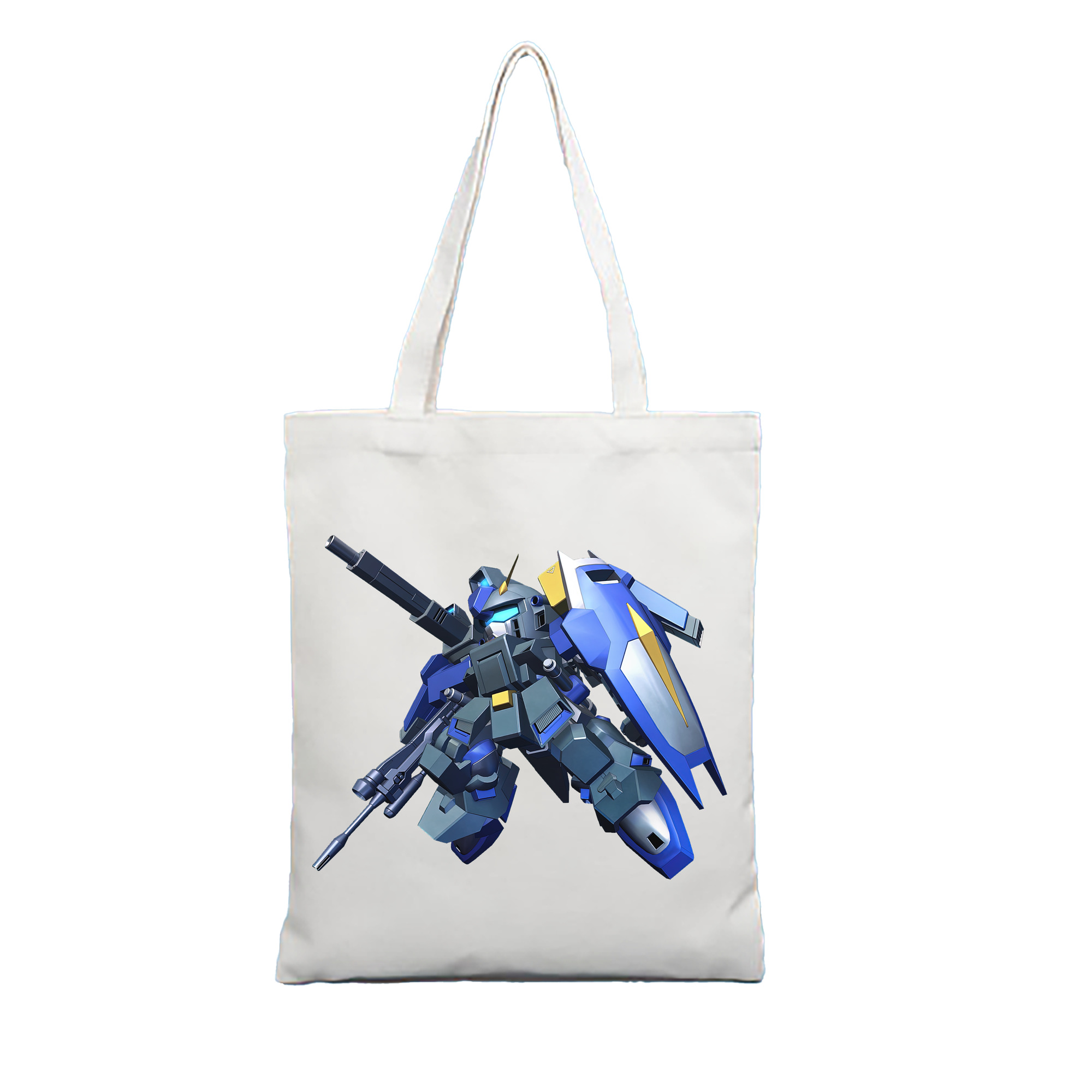 （画像用） 機動戦士ガンダム Mobile Suit Gundam 縦型キャンバス生地手提げバッグ　トートバッグ