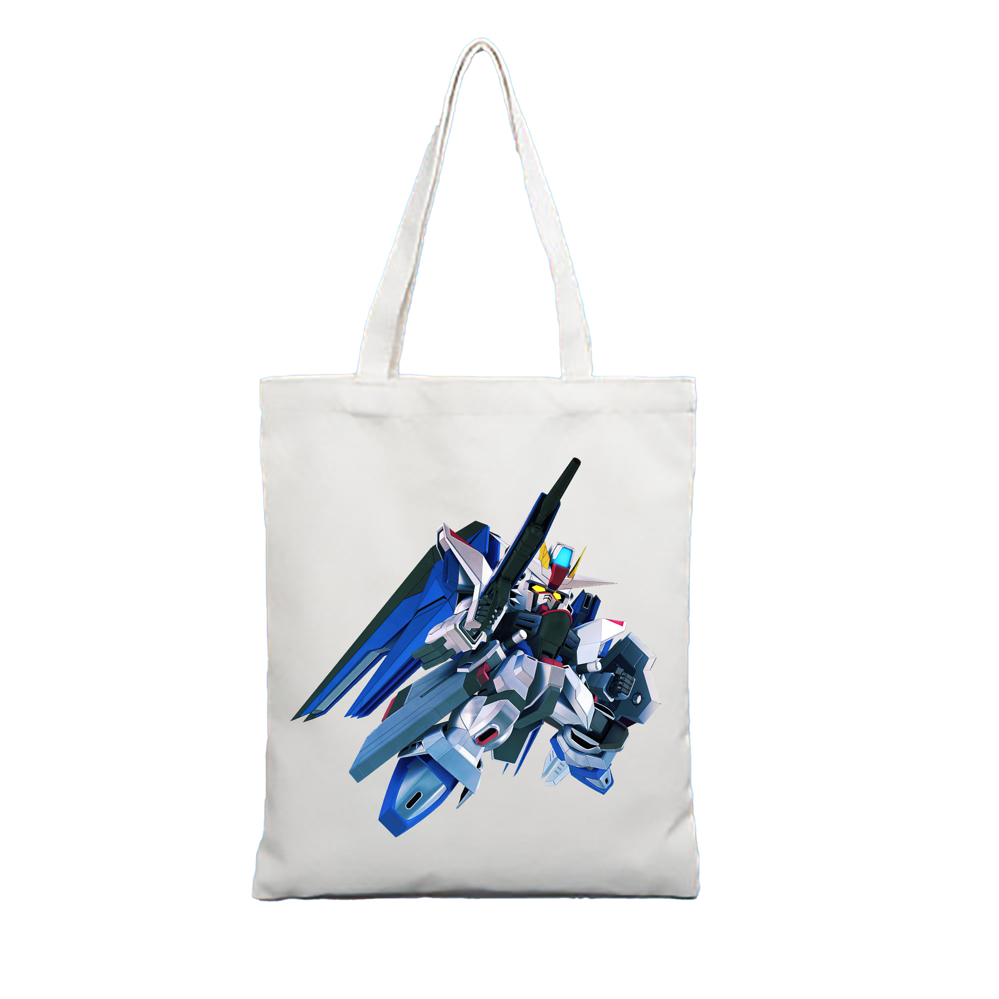 （画像用） 機動戦士ガンダム Mobile Suit Gundam 縦型キャンバス生地手提げバッグ　トートバッグ