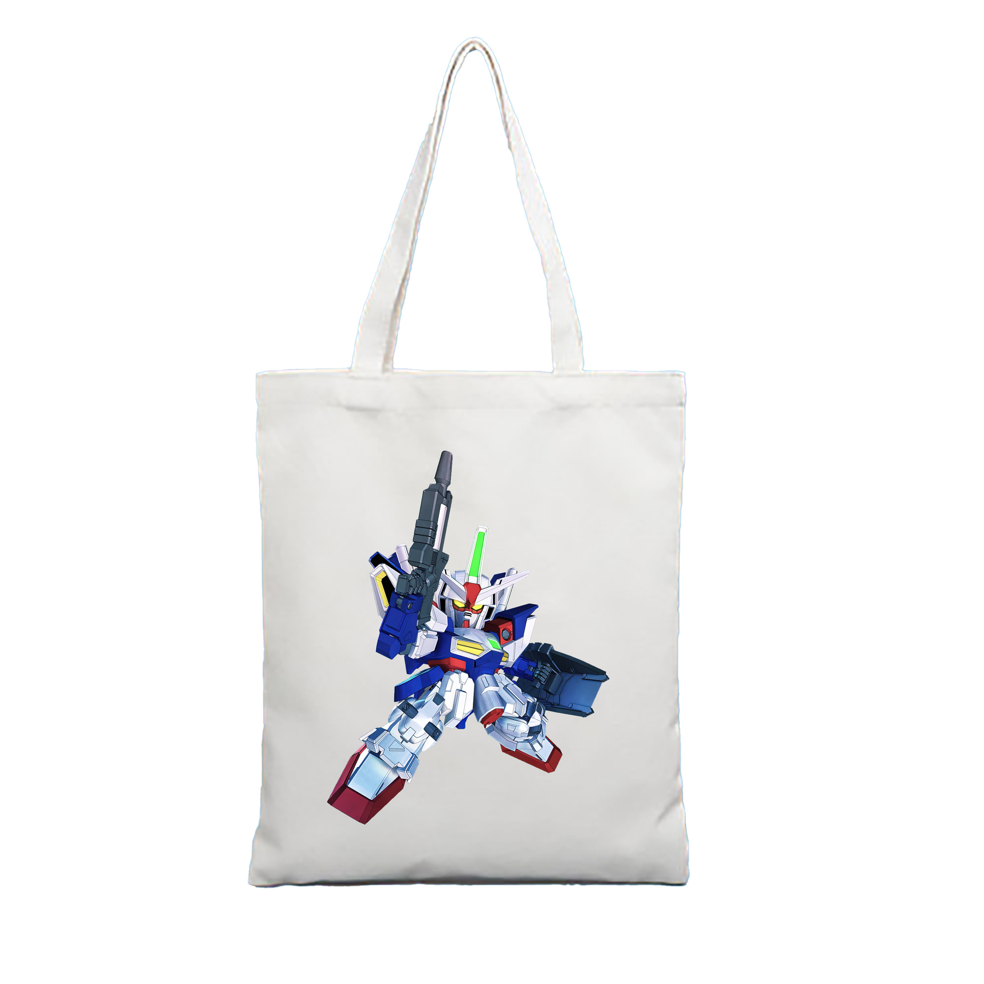 （画像用） 機動戦士ガンダム Mobile Suit Gundam 縦型キャンバス生地手提げバッグ　トートバッグ