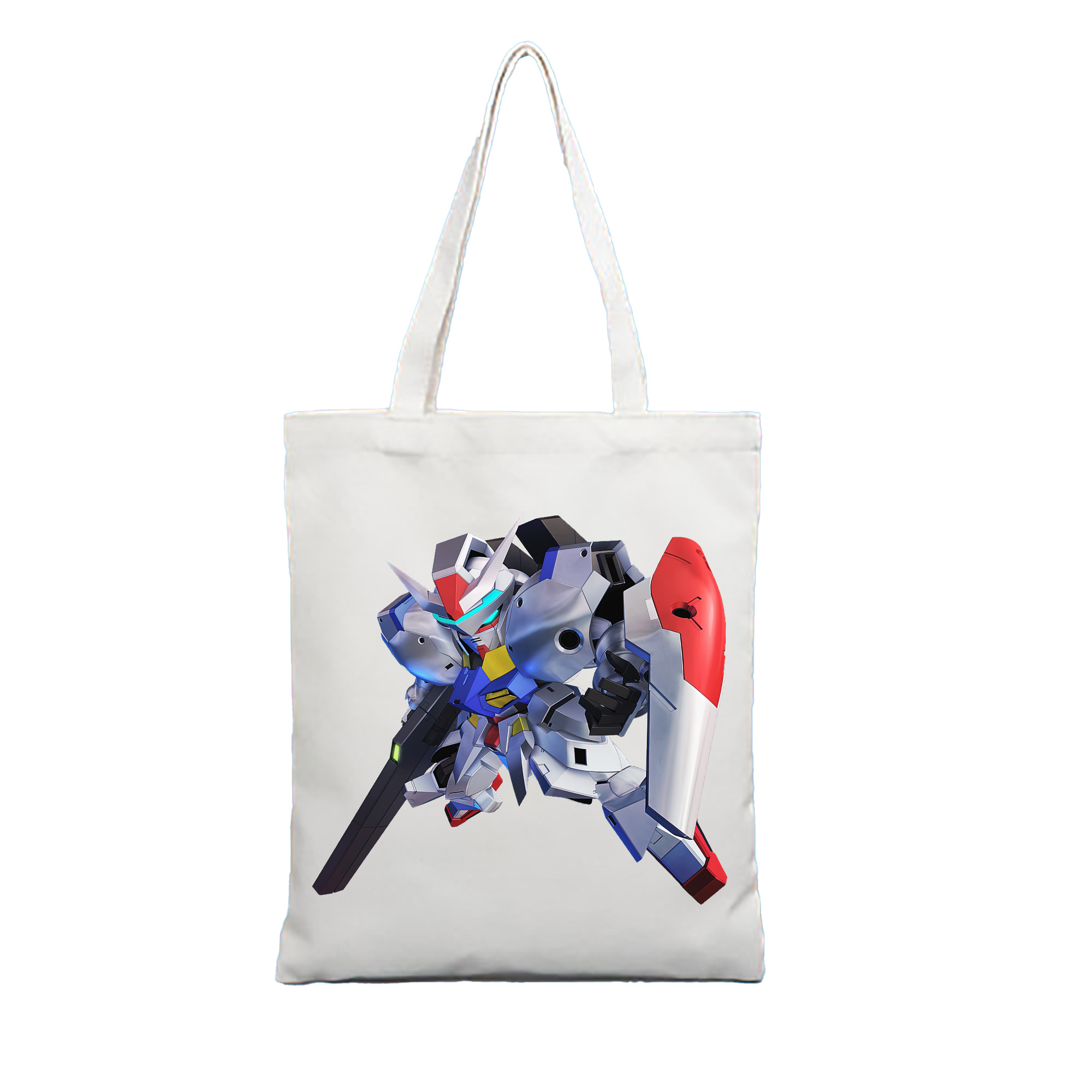 （画像用） 機動戦士ガンダム Mobile Suit Gundam 縦型キャンバス生地手提げバッグ　トートバッグ