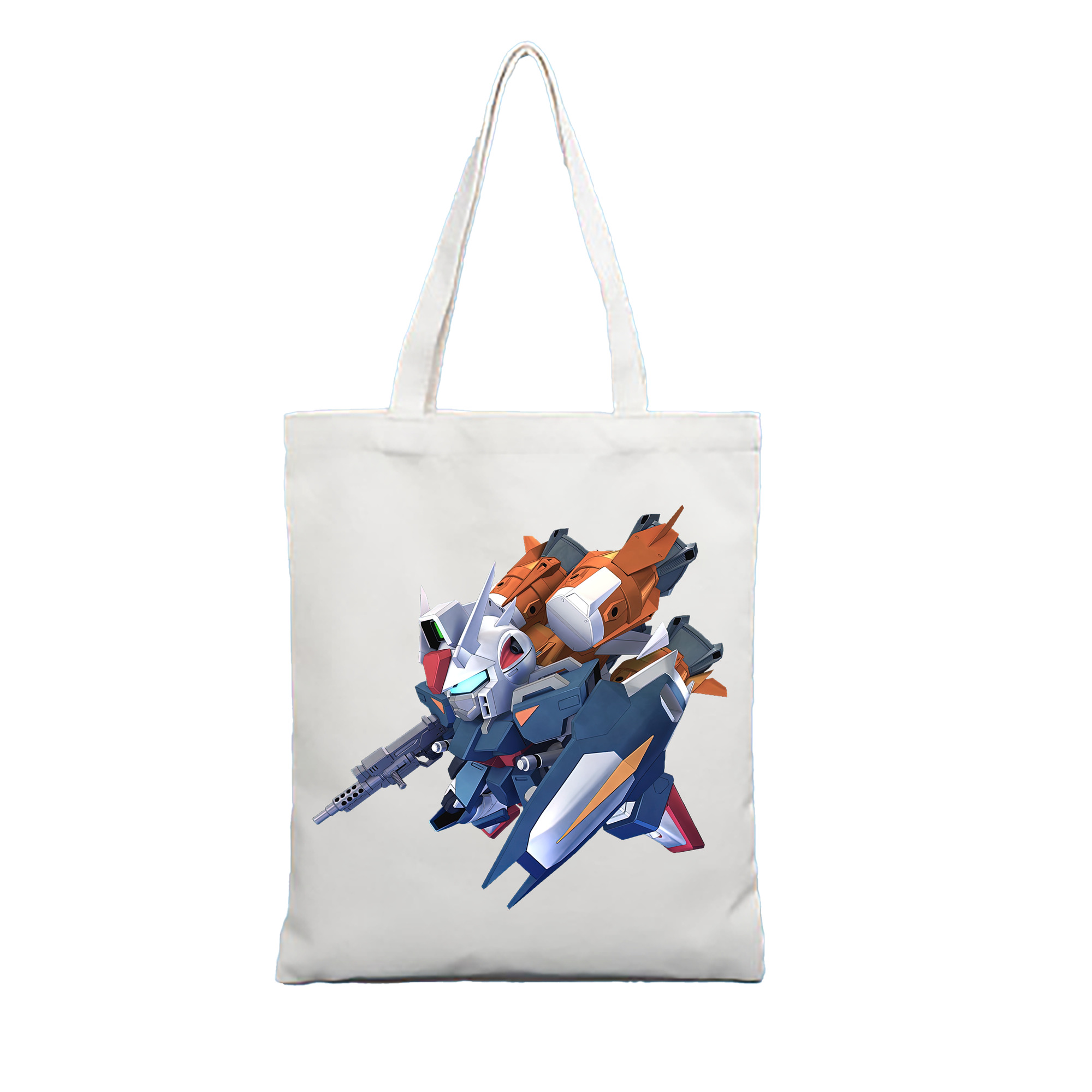 （画像用） 機動戦士ガンダム Mobile Suit Gundam 縦型キャンバス生地手提げバッグ　トートバッグ
